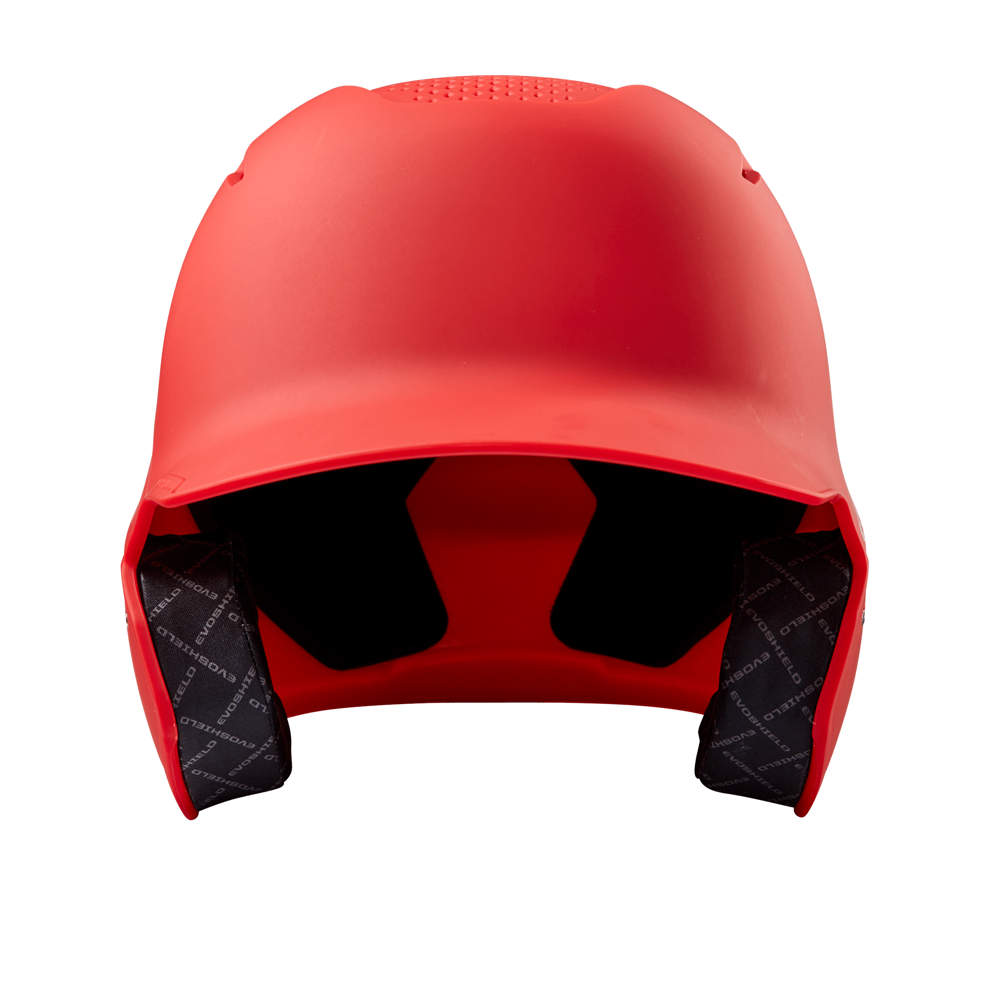 Evoshield Youth XVT Batting Helmet Matte Scarlet, front view