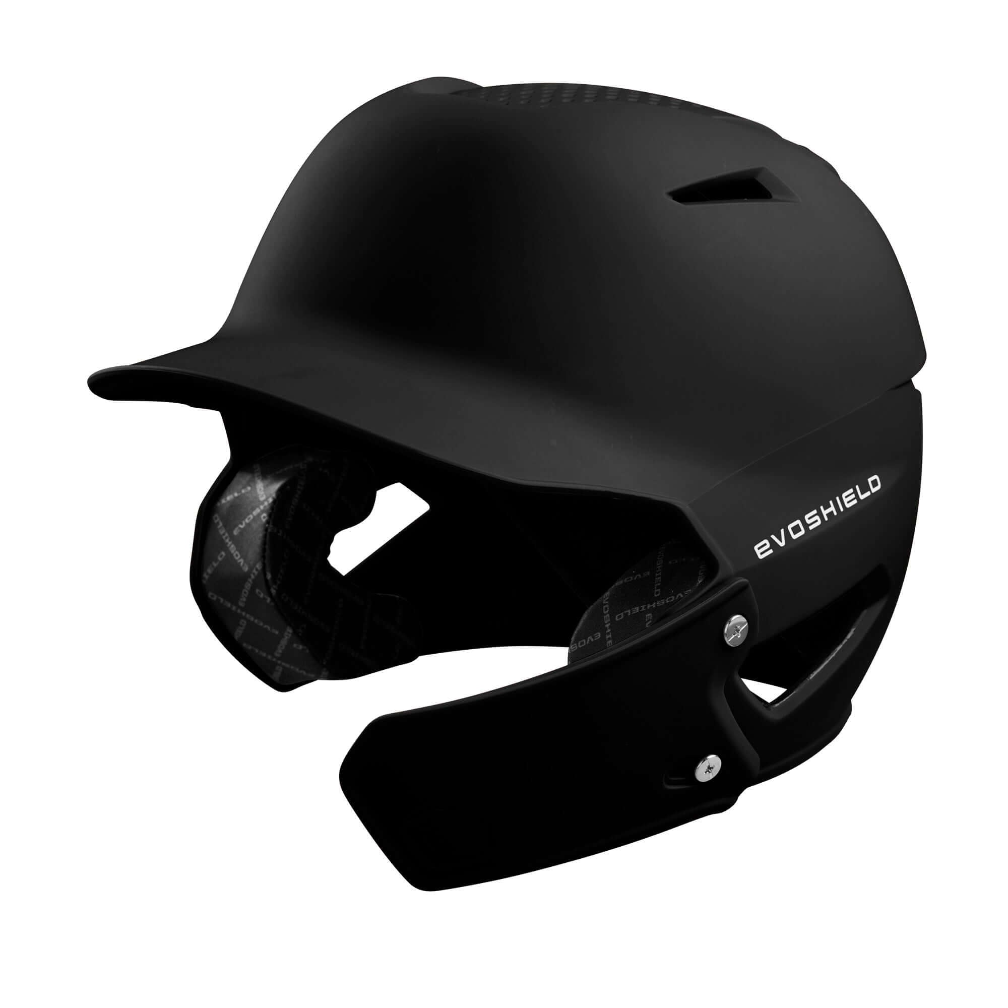 Evoshield XVT Batting Helmet Face Shield for Left-Handed Hitters, Matte Finish