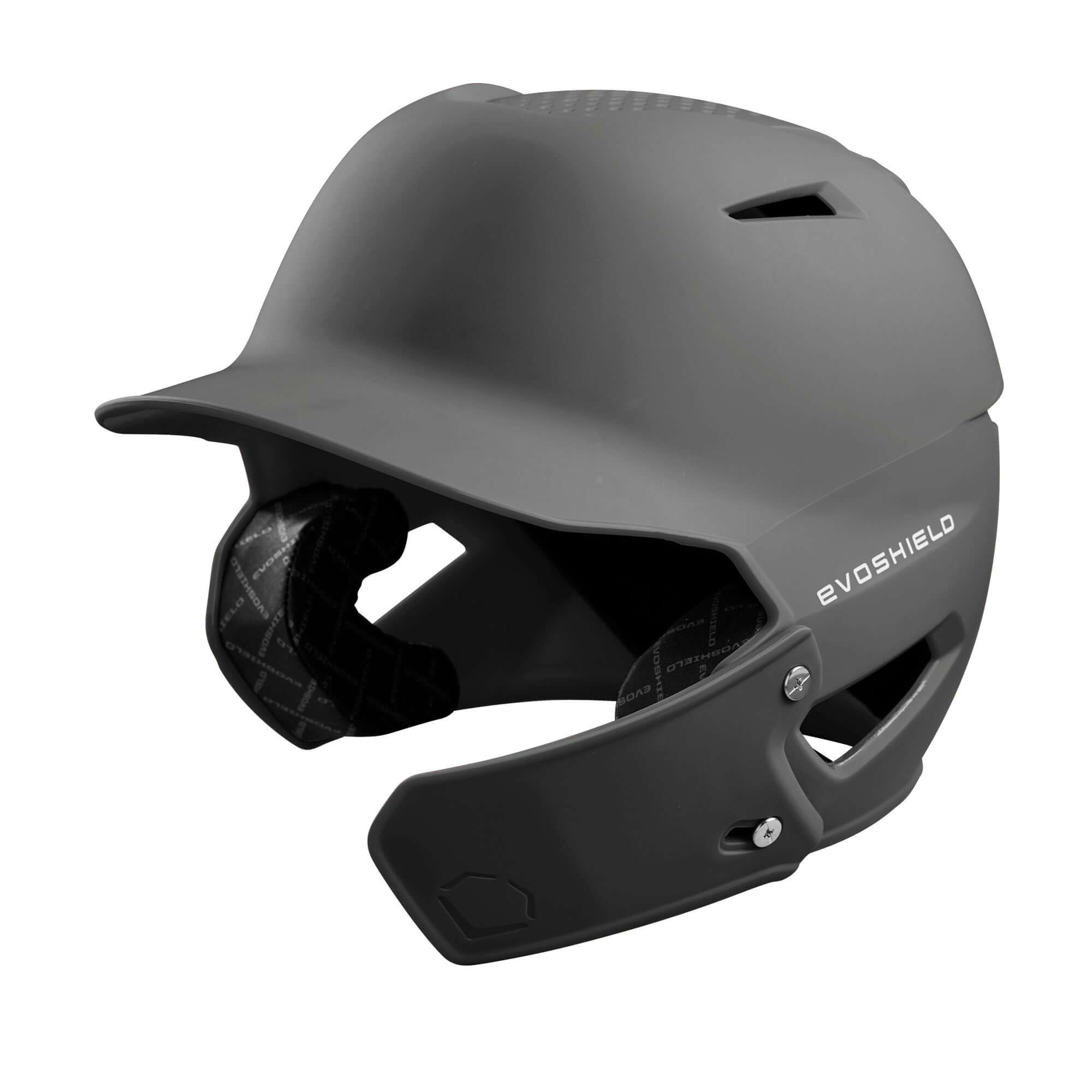 Evoshield XVT Batting Helmet Face Shield for Left-Handed Hitters, Matte Finish