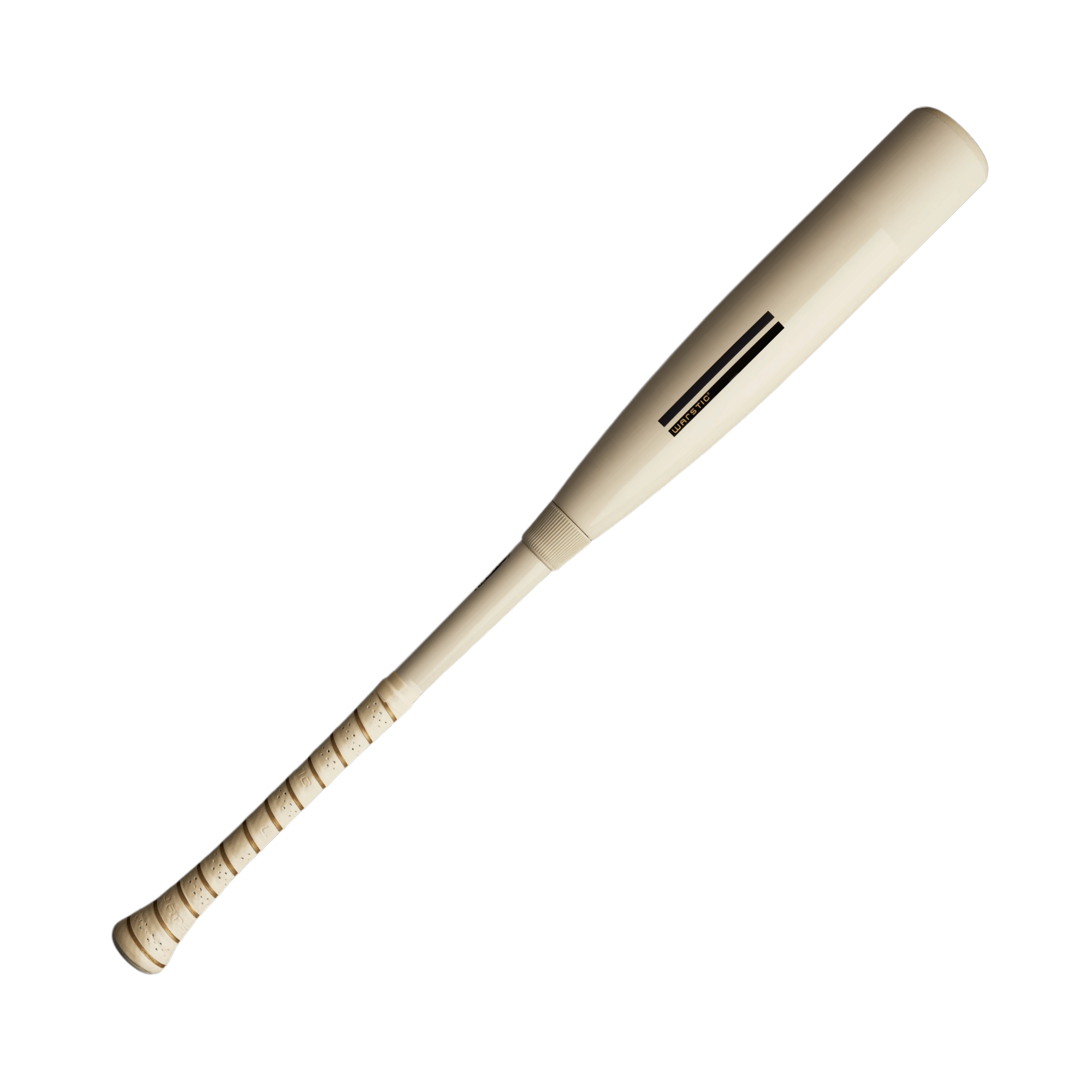 Rear view of the Warstic 2025 Bonesaber, featuring the patented Pommel Precision Knob.