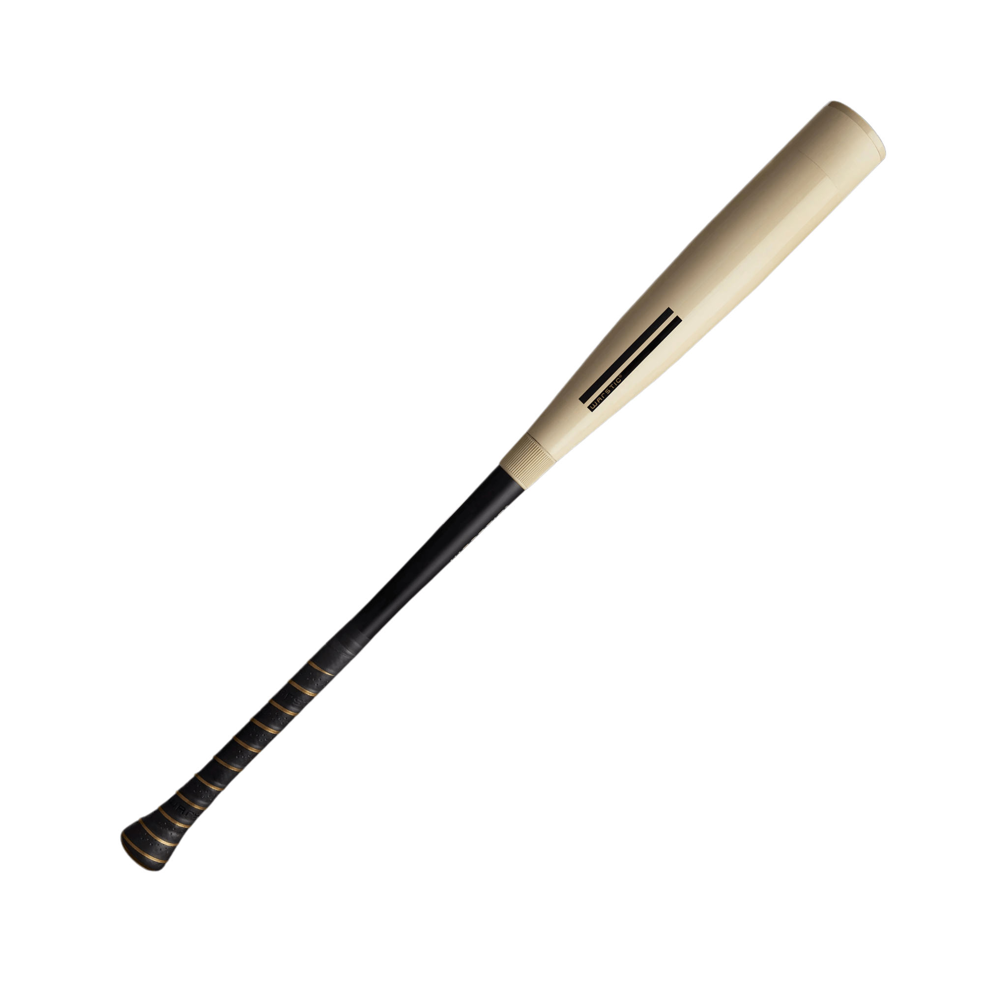 Warstic 2025 Bonesaber Hybrid BBCOR Metal Baseball Bat showcasing its unique design and premium alloy barrel.