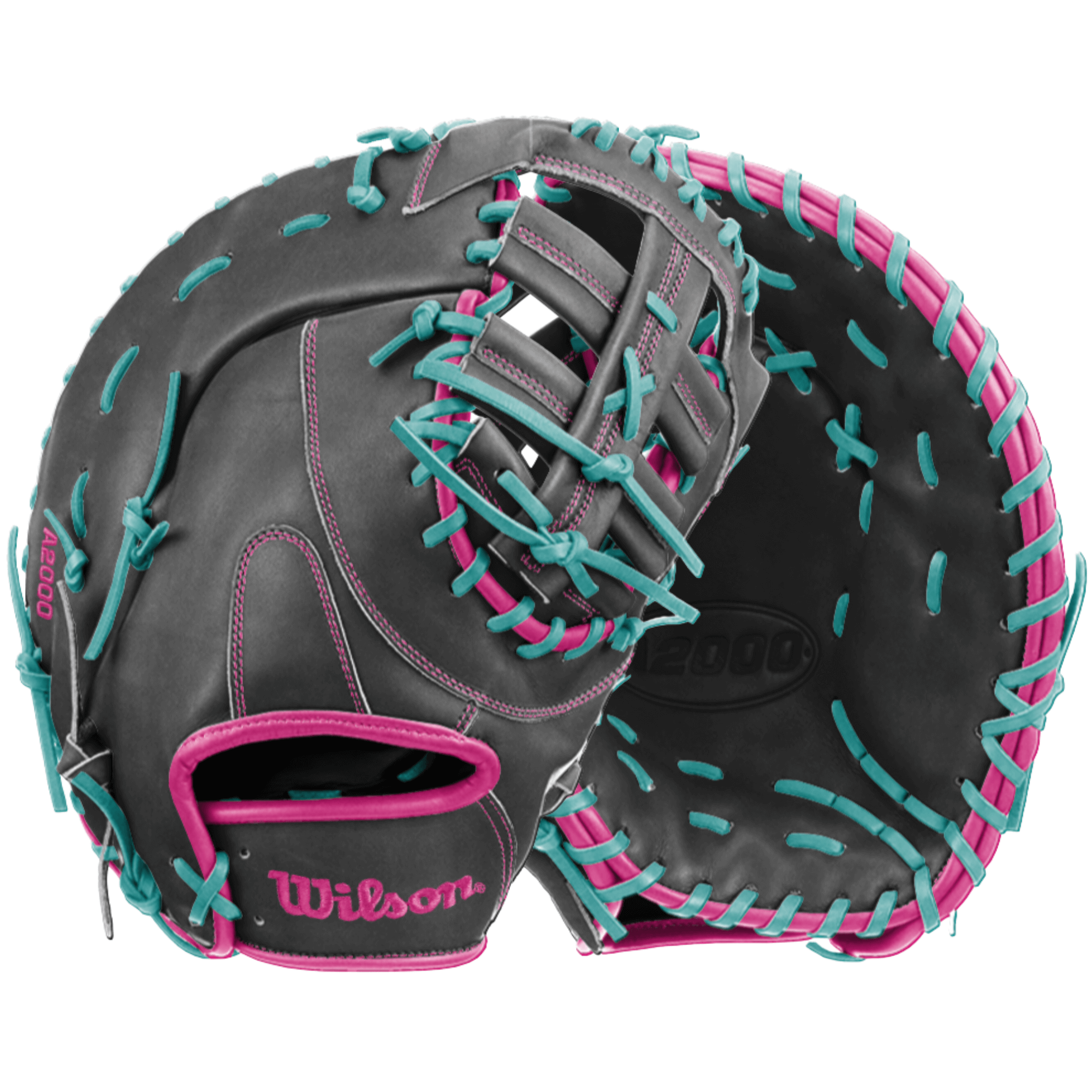 Wilson A2000 1679 12.5 1Bst Midnight Party BTL Limited Edition RHT, featuring front palm and stylish backhand.