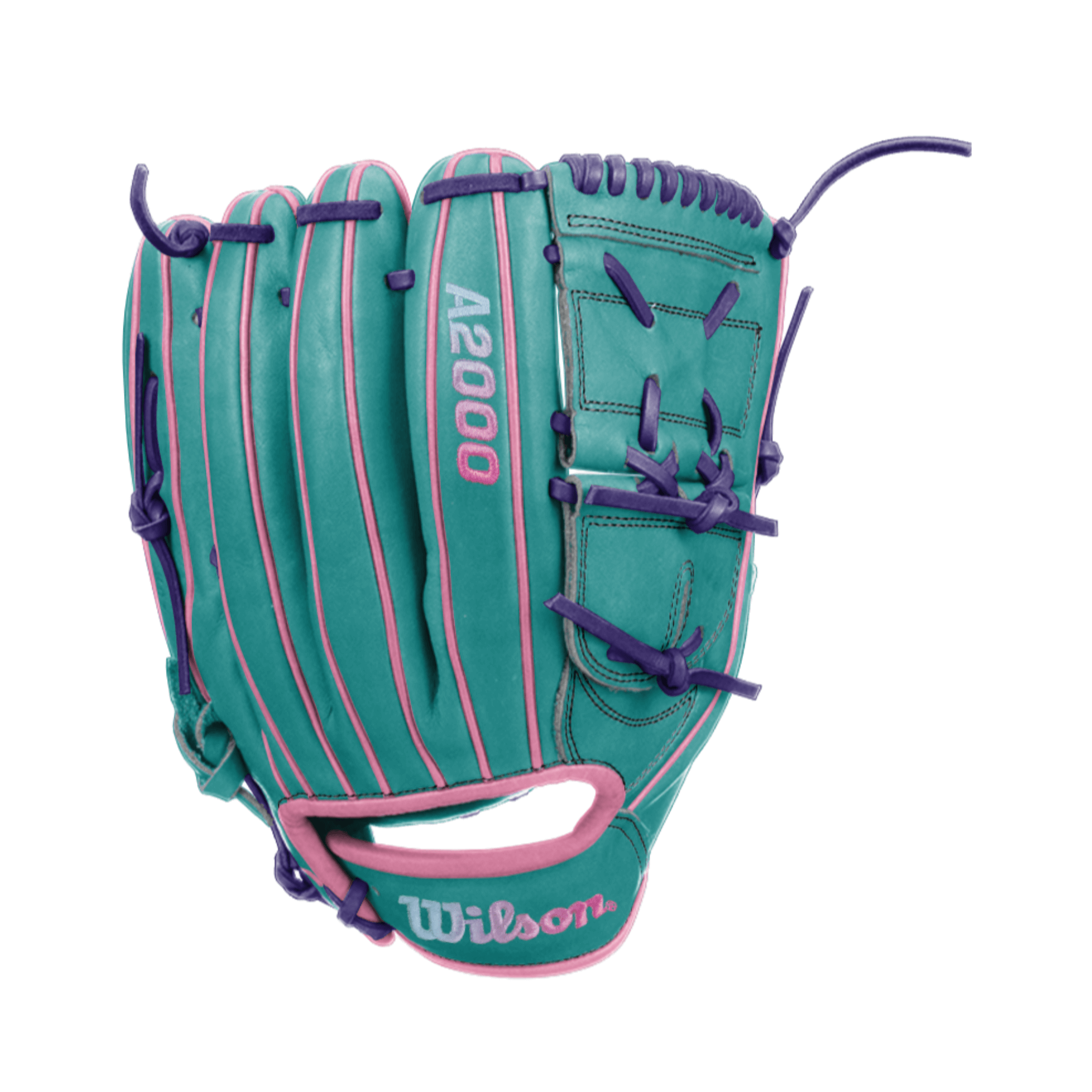 Wilson A2000 B2 12" Pitchers Glove BTL Limited Edition, featuring intricate backhand design and premium leather construction.