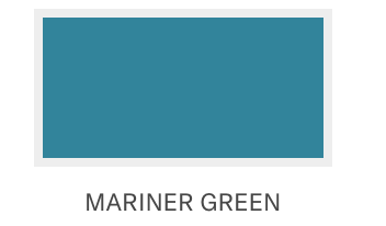 Mariner Green color sample of Wilson Pro Stock Lace, made from durable full-grain steer hide.