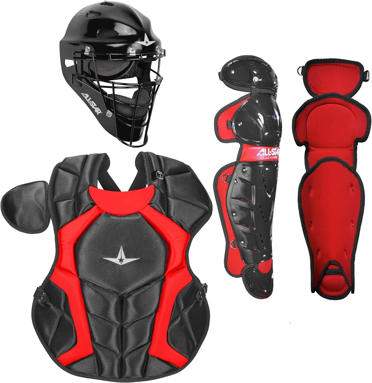 All-Star Player's Series Two Tone Catching Kit / Meets NOCSAE / Ages 7-9