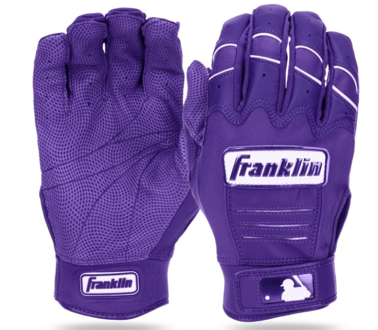 Franklin CFX Pro Hi-Lite Series Batting Gloves - Purple