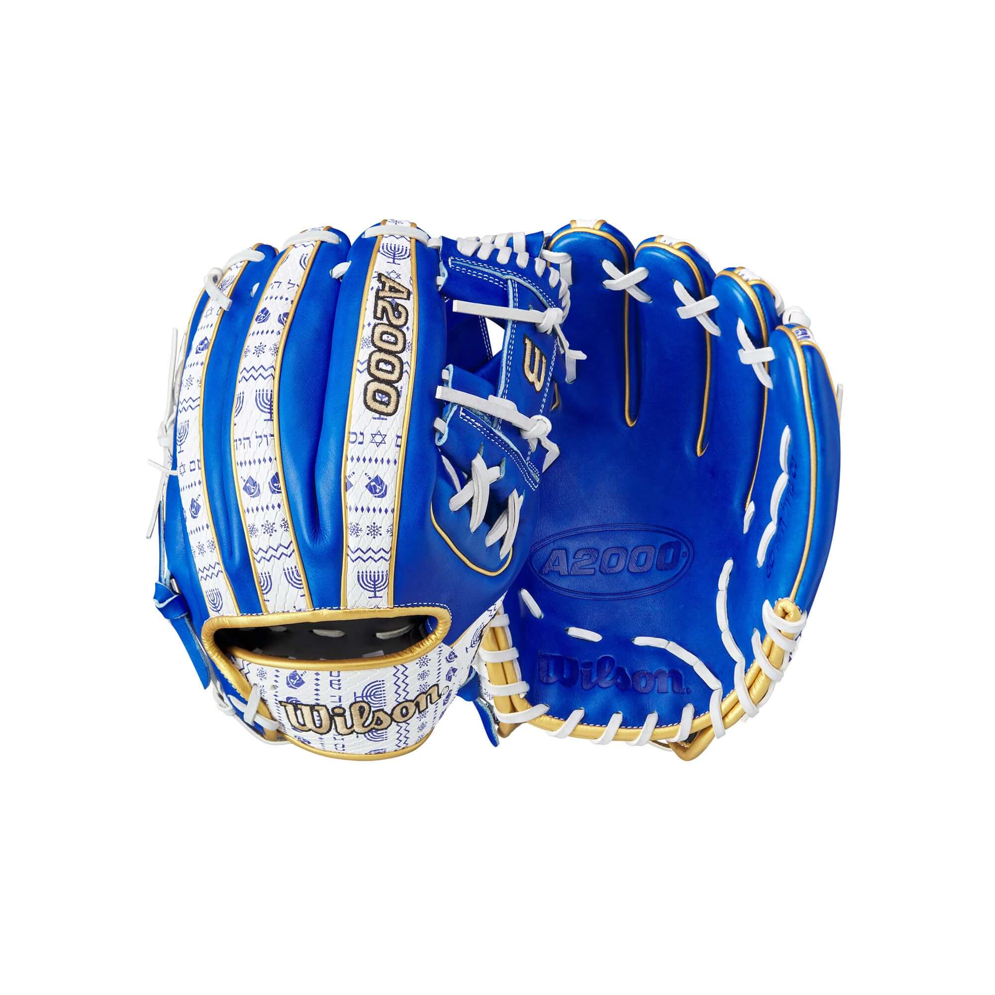 Wilson A2000 2024 Hanukkah Sweater 1975SS 11.75