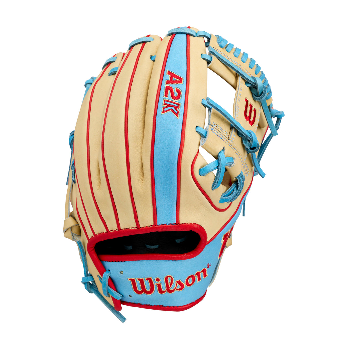 Wilson 2026 Leadoff 1786 11.5" Baseball Glove Blond/Sky Blue