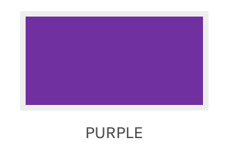 Purple color sample with the word "PURPLE" below in a simple font.