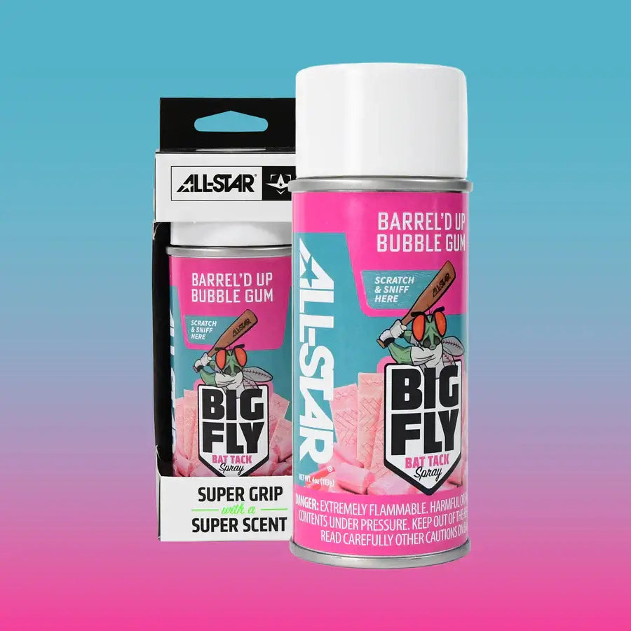 All-Star Big Fly Scented Bat Grip Spray - Bubble Gum