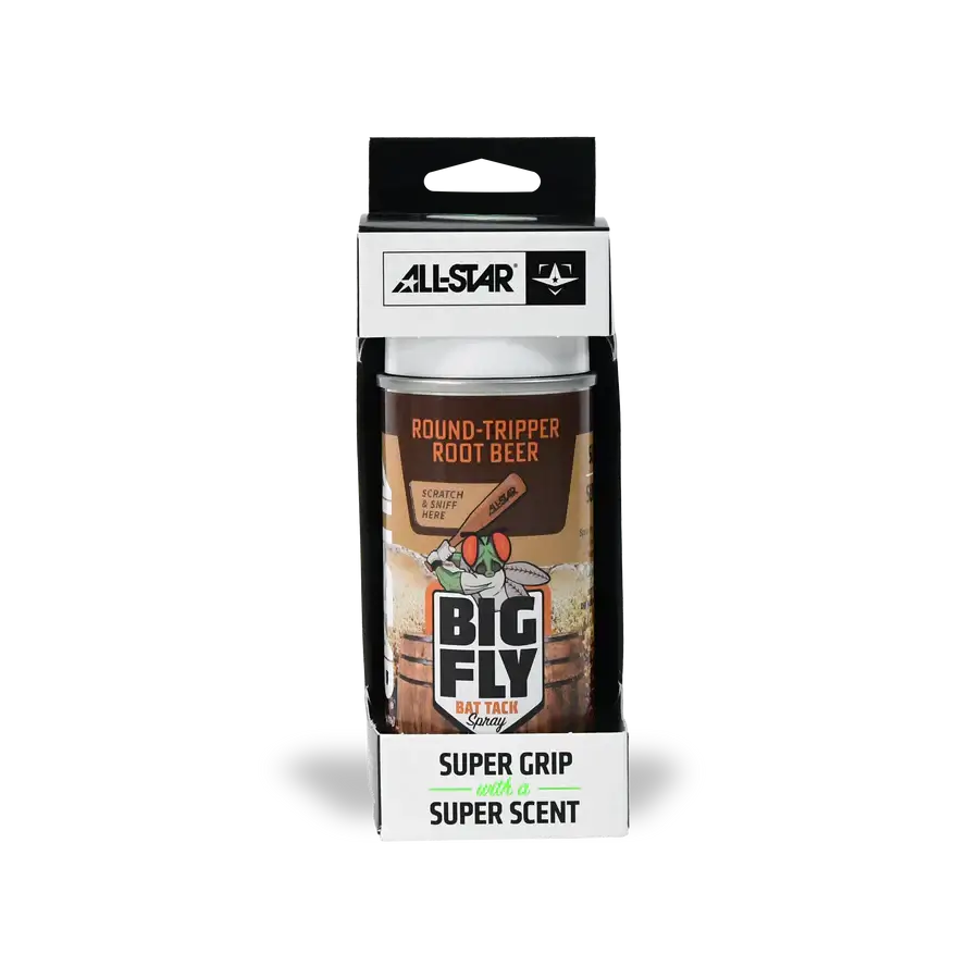 All-Star Big Fly Scented Bat Grip Spray - Round-Tripper Root Beer
