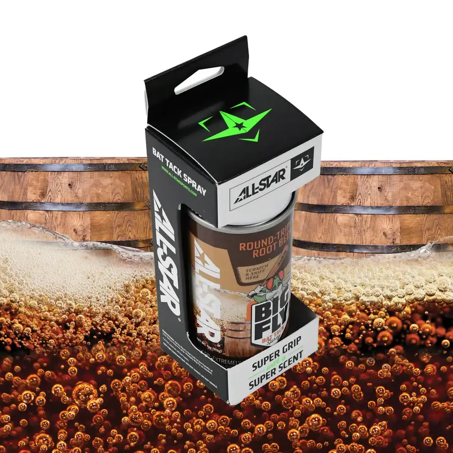 All-Star Big Fly Scented Bat Grip Spray - Round-Tripper Root Beer