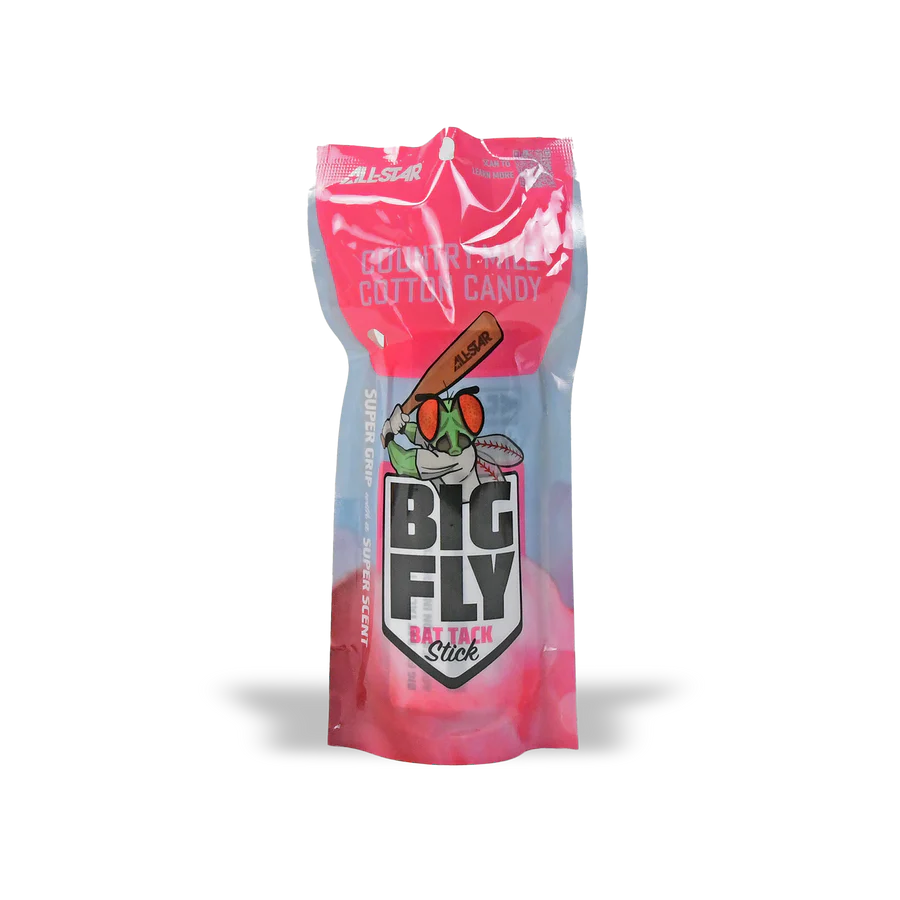 All-Star Big Fly Scented Bat Grip Stick - Country Mile Cotton Candy