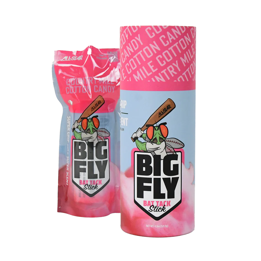 All-Star Big Fly Scented Bat Grip Stick - Country Mile Cotton Candy