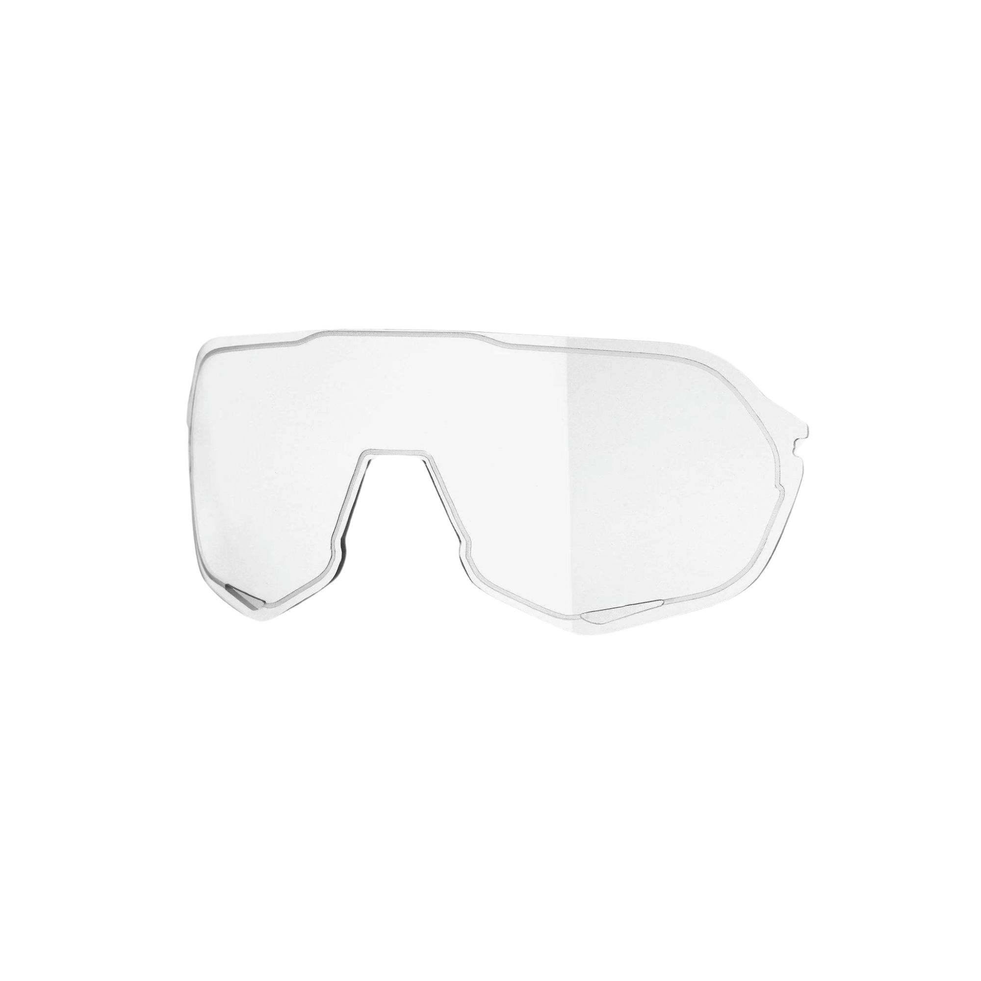 100% S2 replacement lens in clear, offering 88% light transmission and Cat 0 filter for optimal visibility.