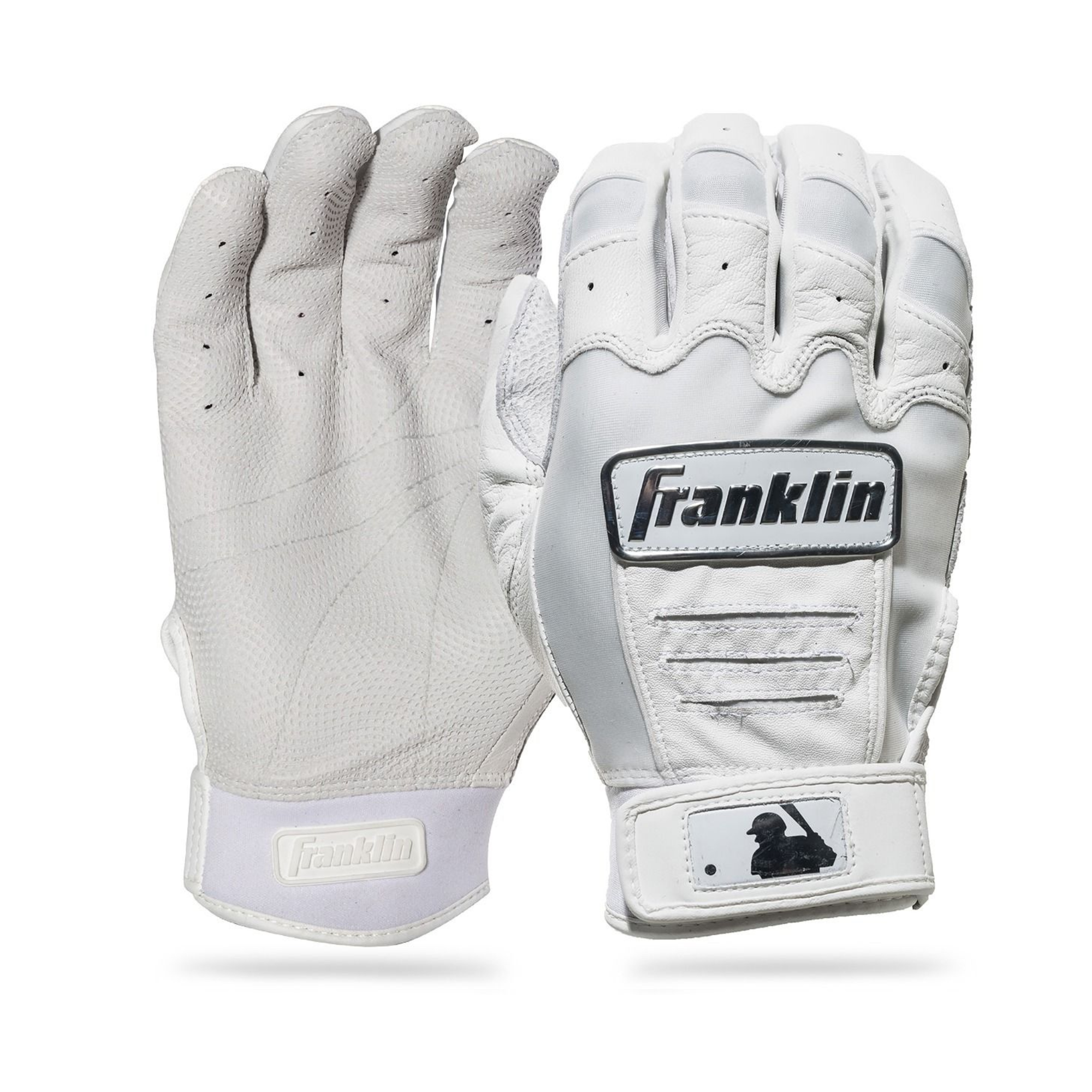 Franklin Youth CFX Pro Chrome Batting Gloves White