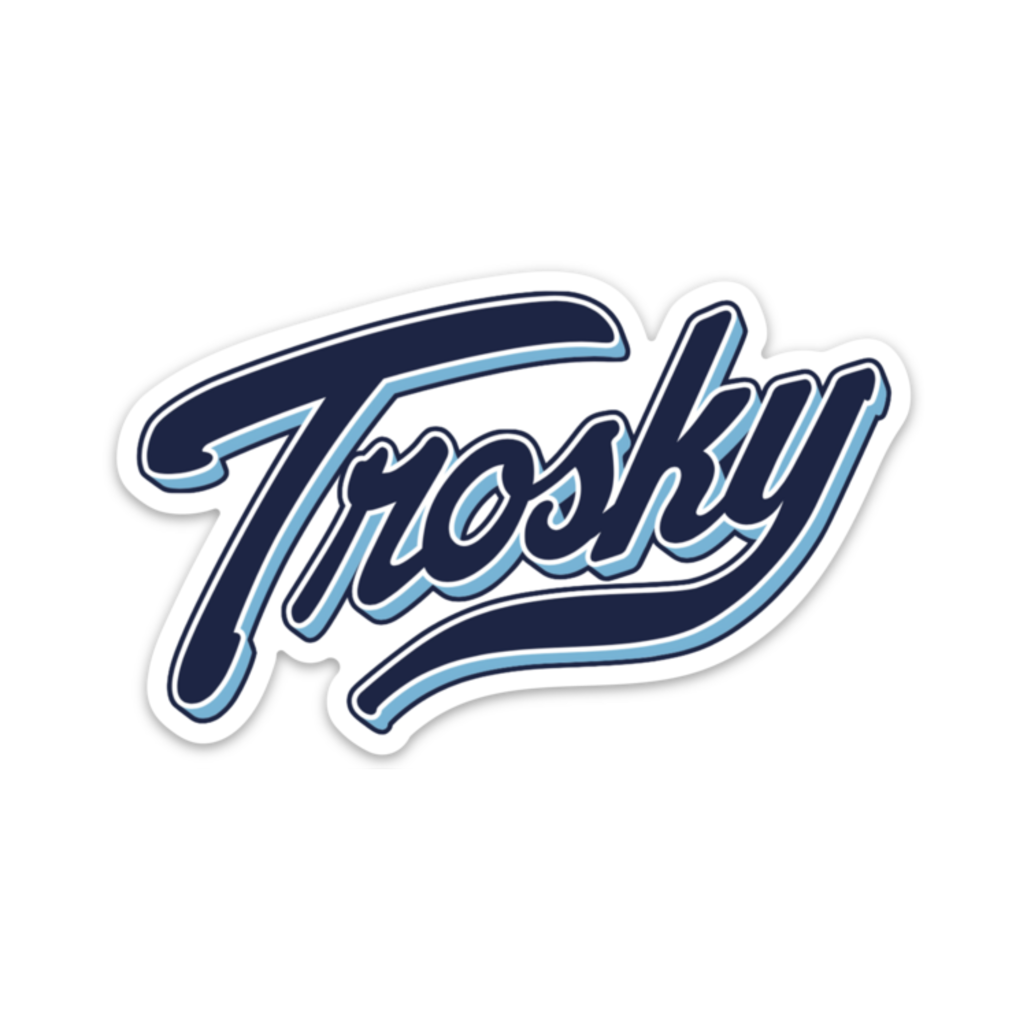 Trosky Sticker