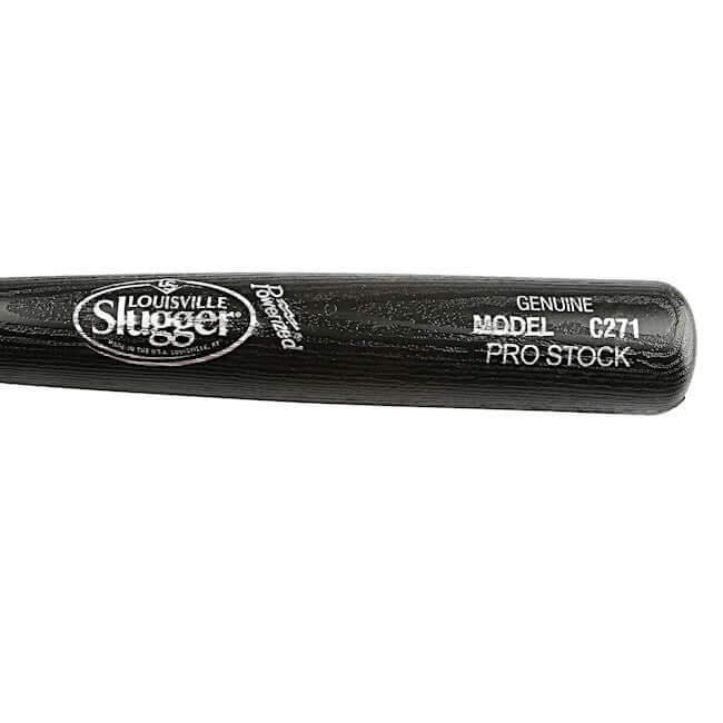 Louisville Slugger C271 Black Plastic Bat and Ball Set