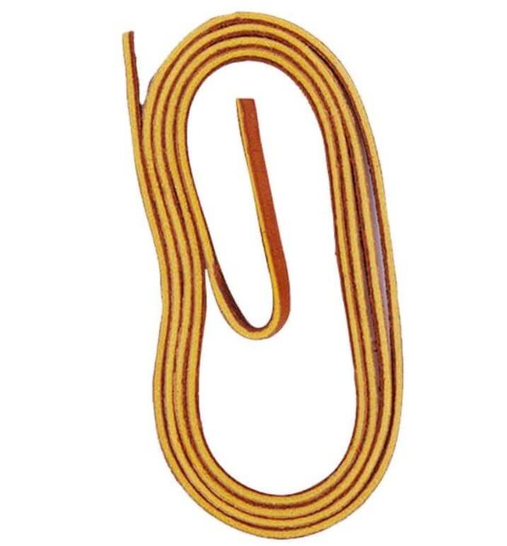 Rawlings 3/16" rawhide glove lace, 72" long, perfect for baseball glove replacement and repair.