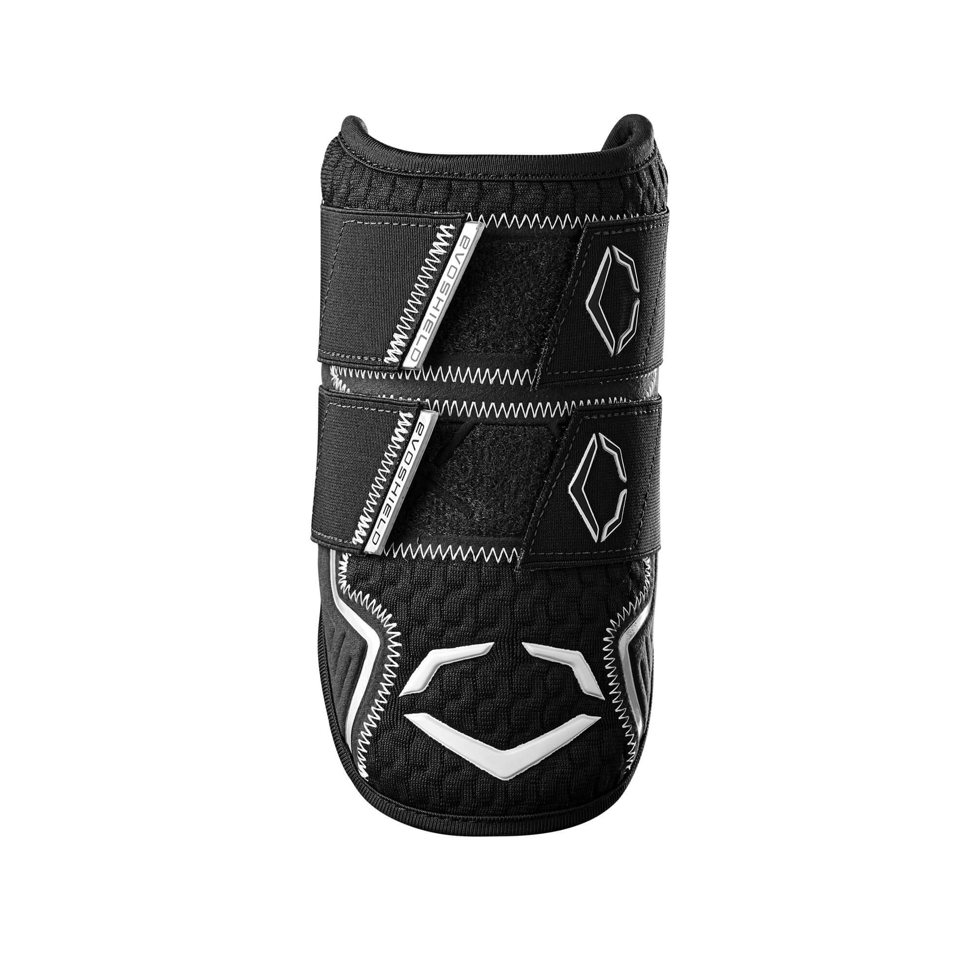 Evoshield Pro-SRZ 2.0 Batter's Elbow Guard Black with Double Straps