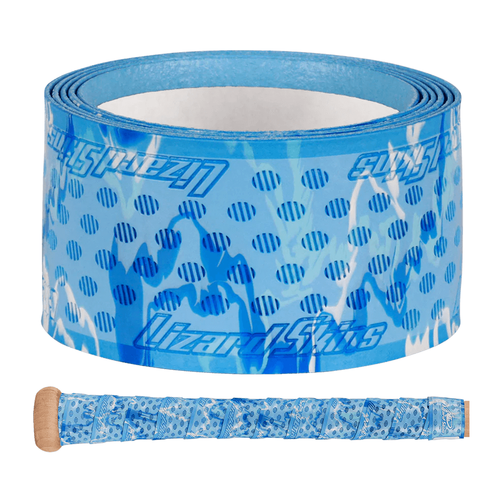 Lizard Skins DSP Ultra Bat Grip in Glacier Camo with pre-cut ends for easy installation and premium adhesive.