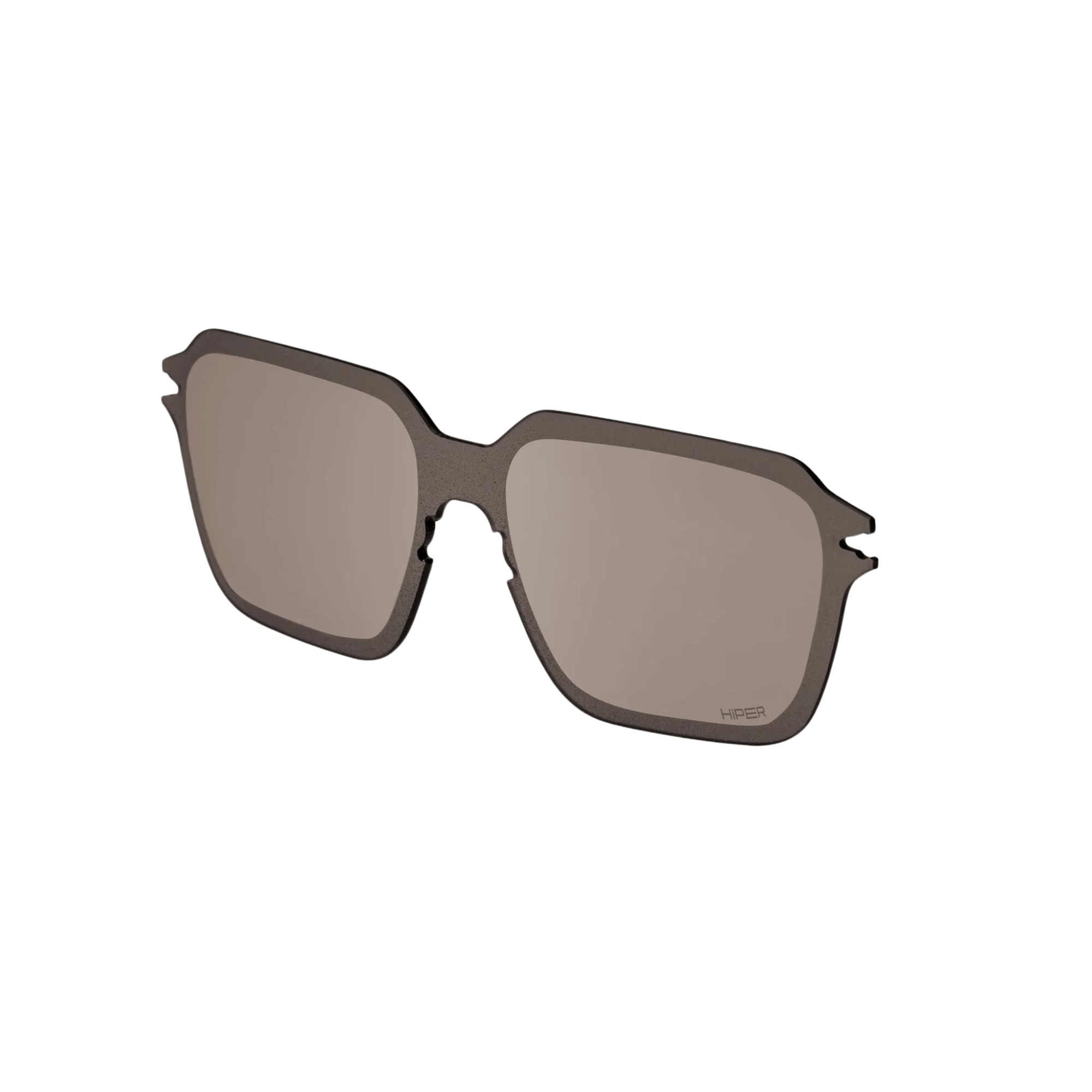 100% LEGERE TRAP Replacement Lens in HiPER Silver Mirror, ideal for optimal light filtration and style.