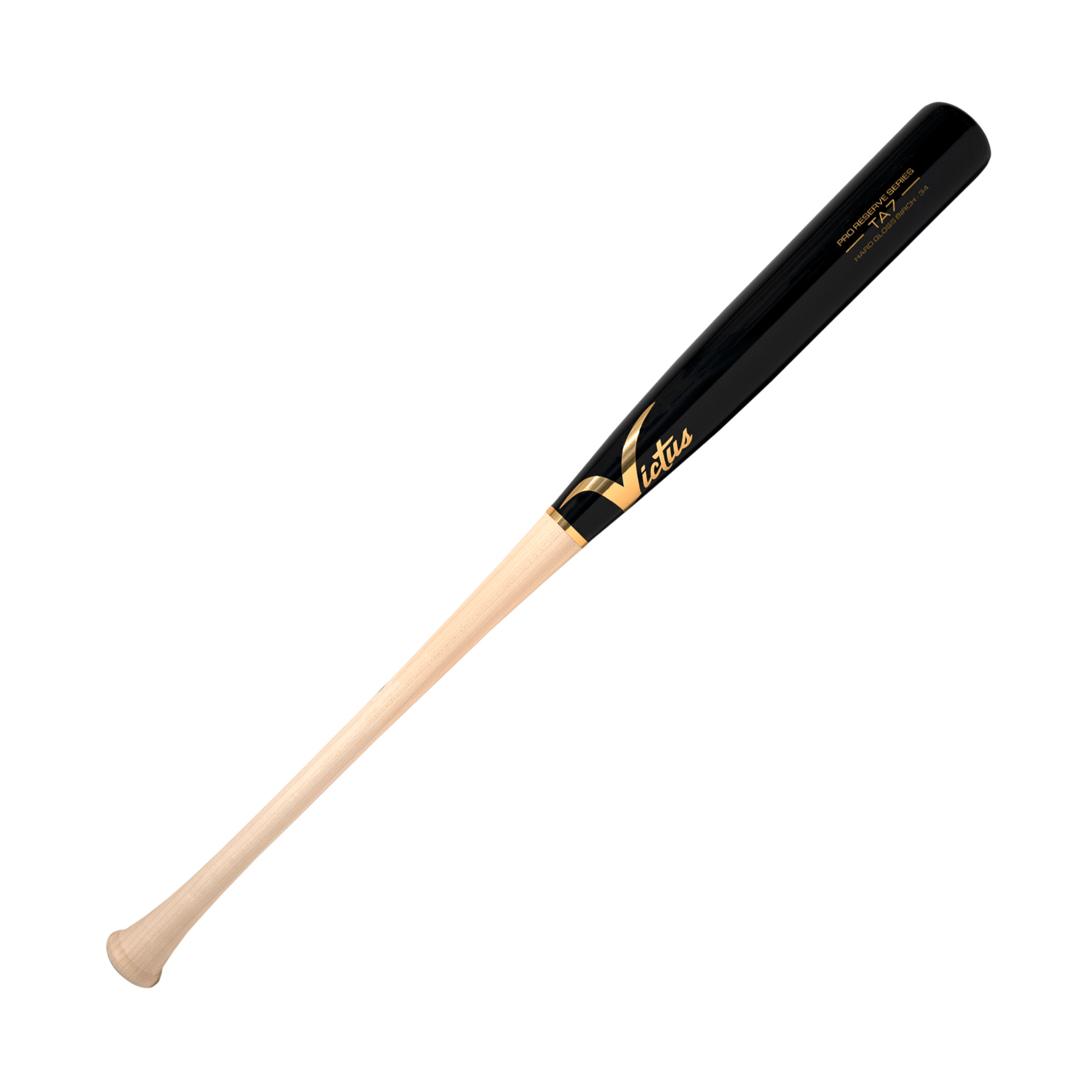 Victus TA7 Natural/Black Birch In-Stock Pro Reserve Wood Baseball Bat