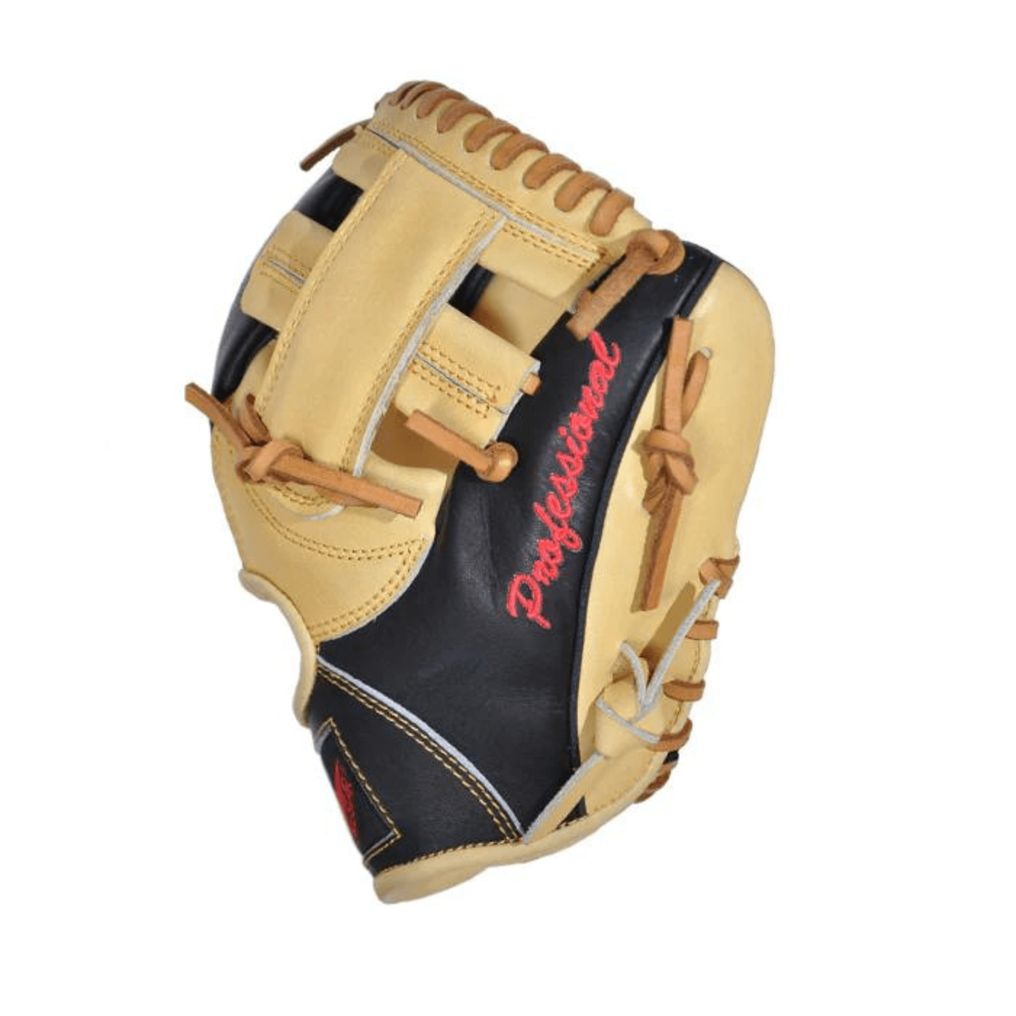 All-Star Training Glove / The Pick / RHT BK/TN 9.5 Undersized glove for developing soft, quick hands.