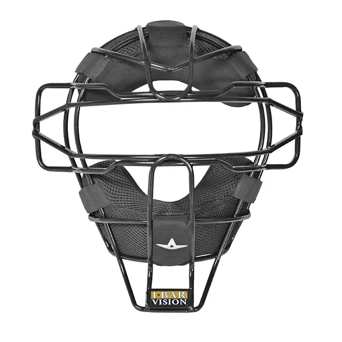 All-Star Classic face mask with DeltaFlex harness and I-Bar Vision cage, featuring moisture-wicking LUC pads.