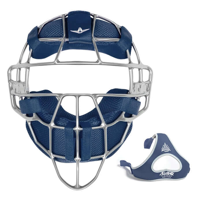 All-Star Axis Traditional Face Mask with magnesium frame and mesh pads for optimal protection and comfort.