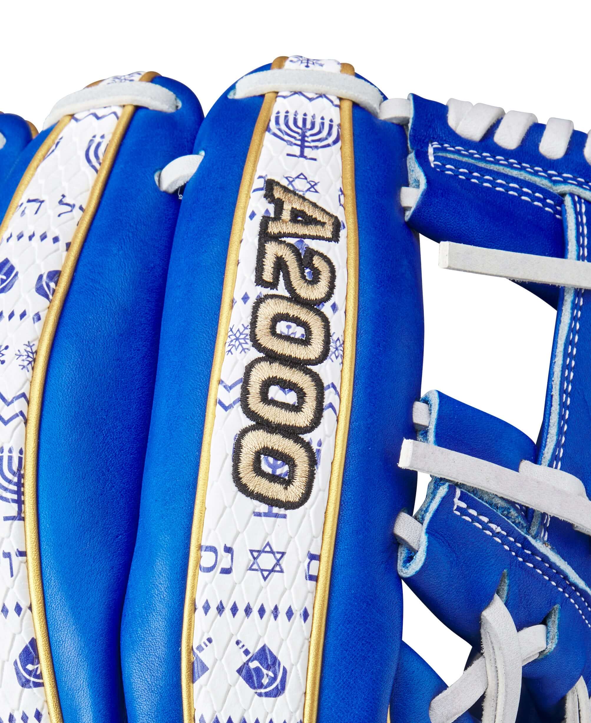 Wilson A2000 2024 Hanukkah Sweater 1975SS 11.75