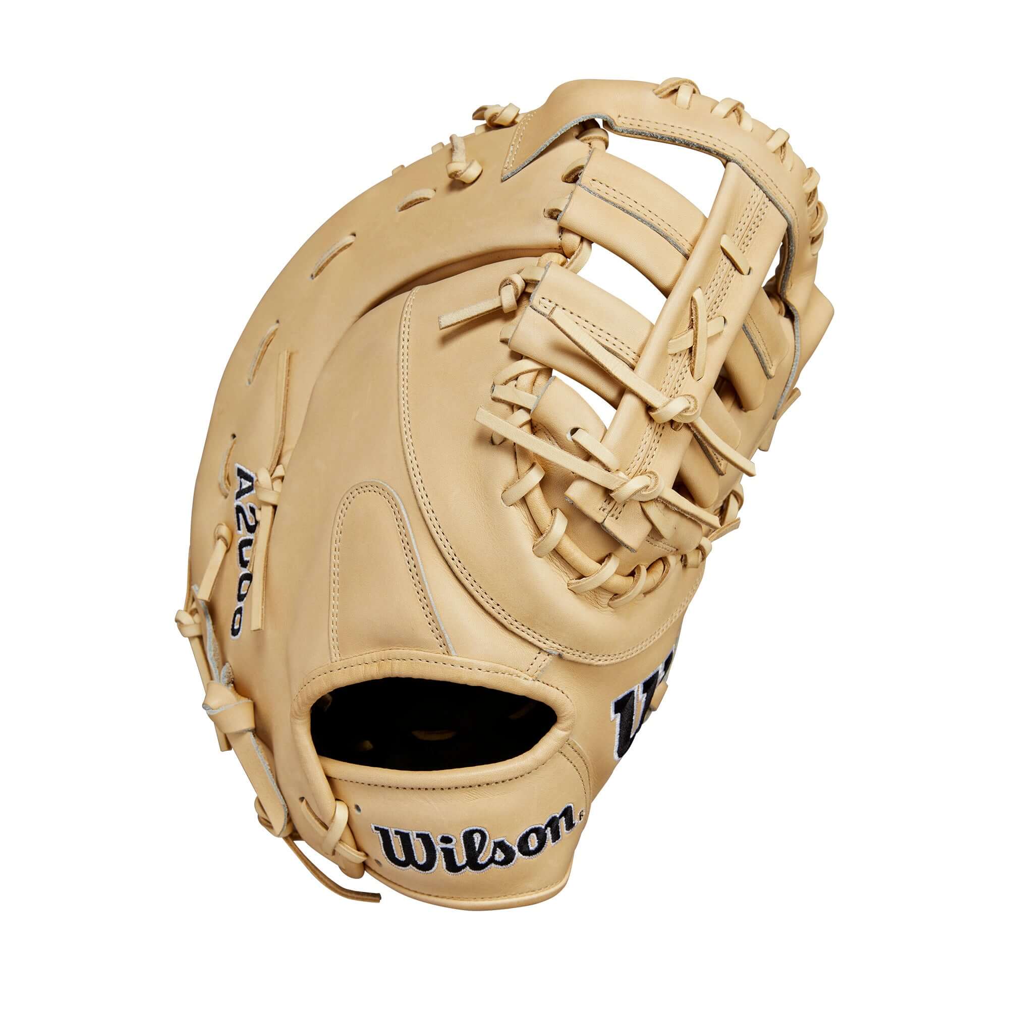Wilson A2000 1679 Glove Day Series Blond 12.5" First Base Mitt for baseball, made of Pro Stock leather.