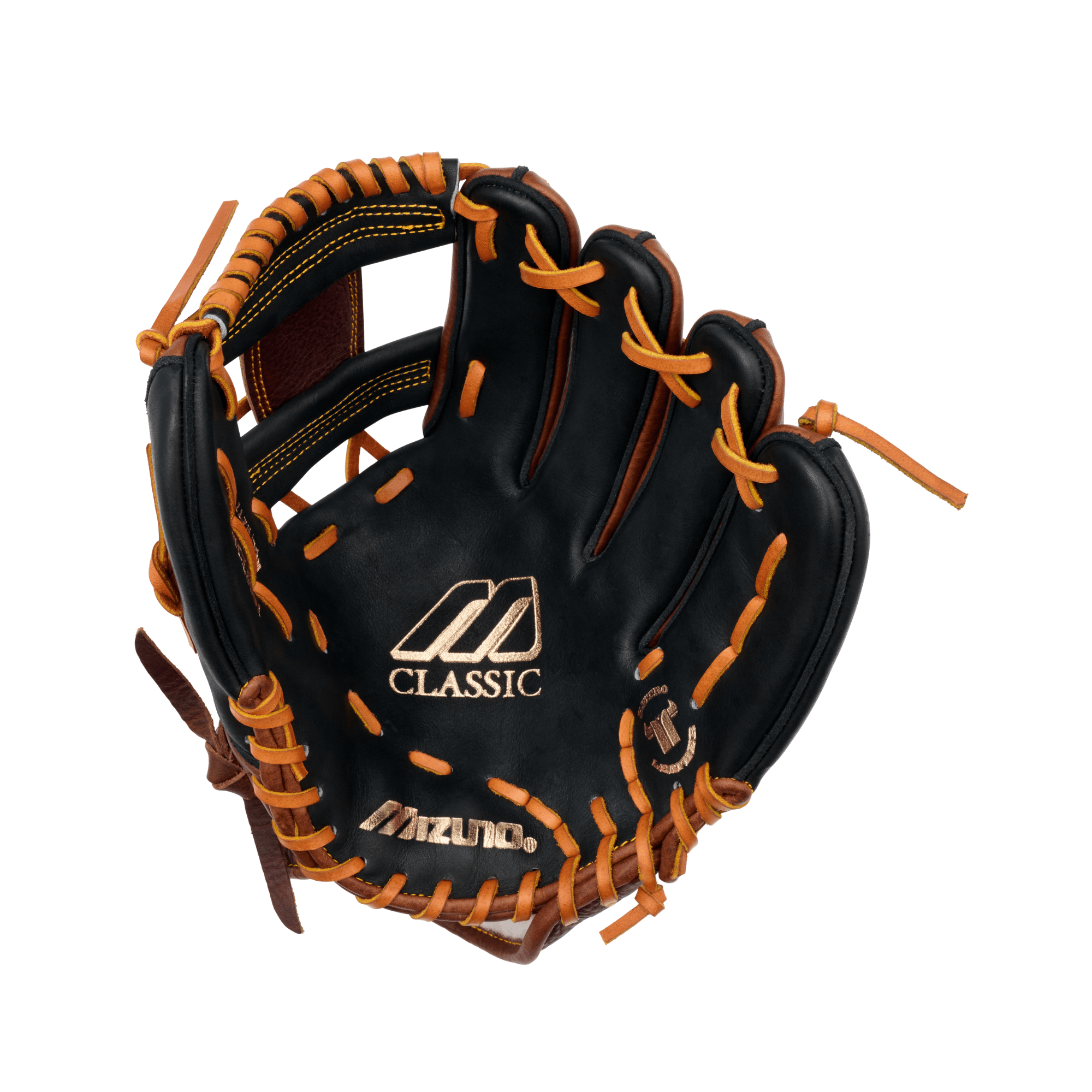 Mizuno MCL-5001 Chipper Jones commemorative glove with throwback design and Classic Pro Leather finish.