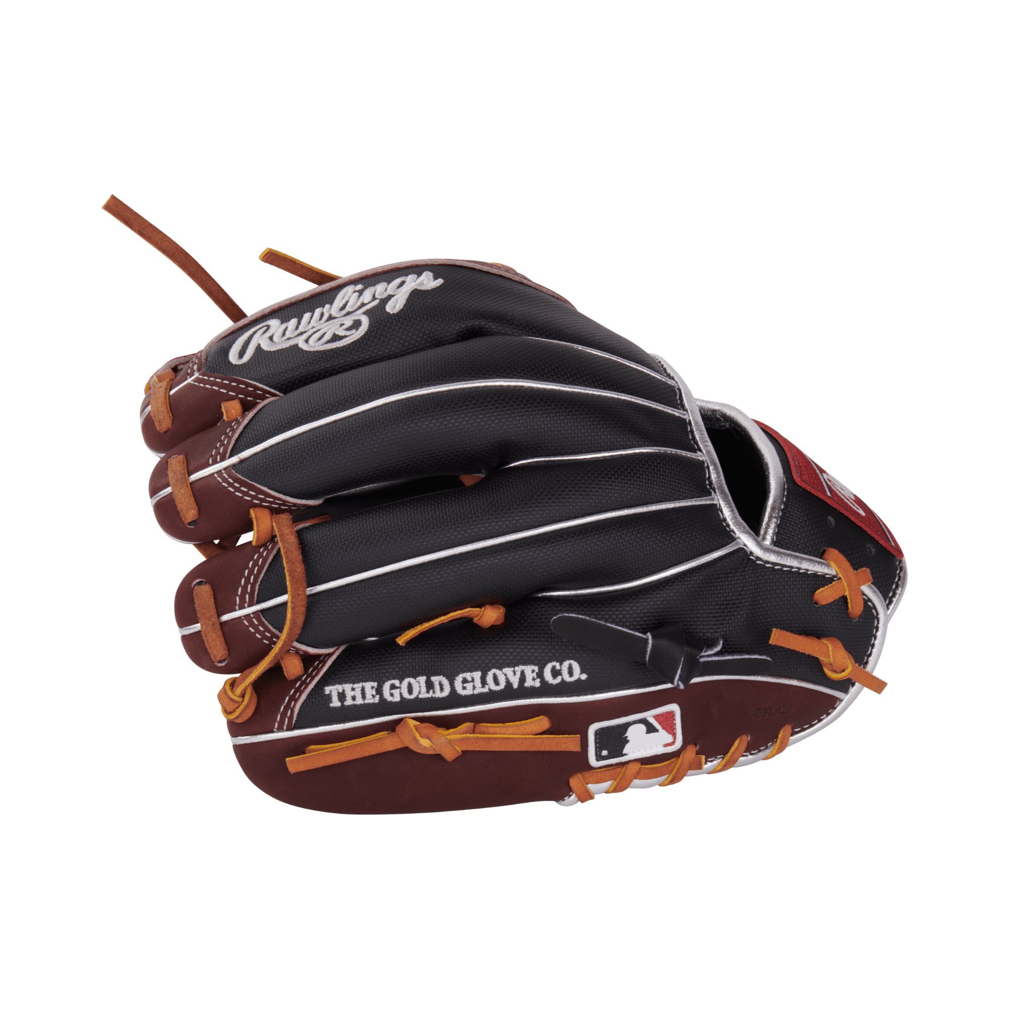 Rawlings Gold Glove Club RGGC PROR204-2BSH infield glove, 11.5", featuring a burgundy and black design with Pro I™ web.