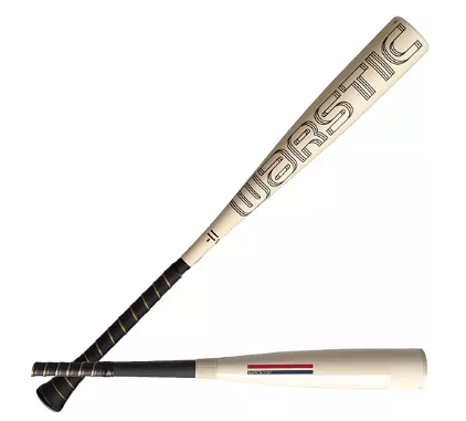 Warstic Bonesaber USA Metal Baseball Bat -11, featuring lightweight alloy and extended barrel for enhanced swing speed.
