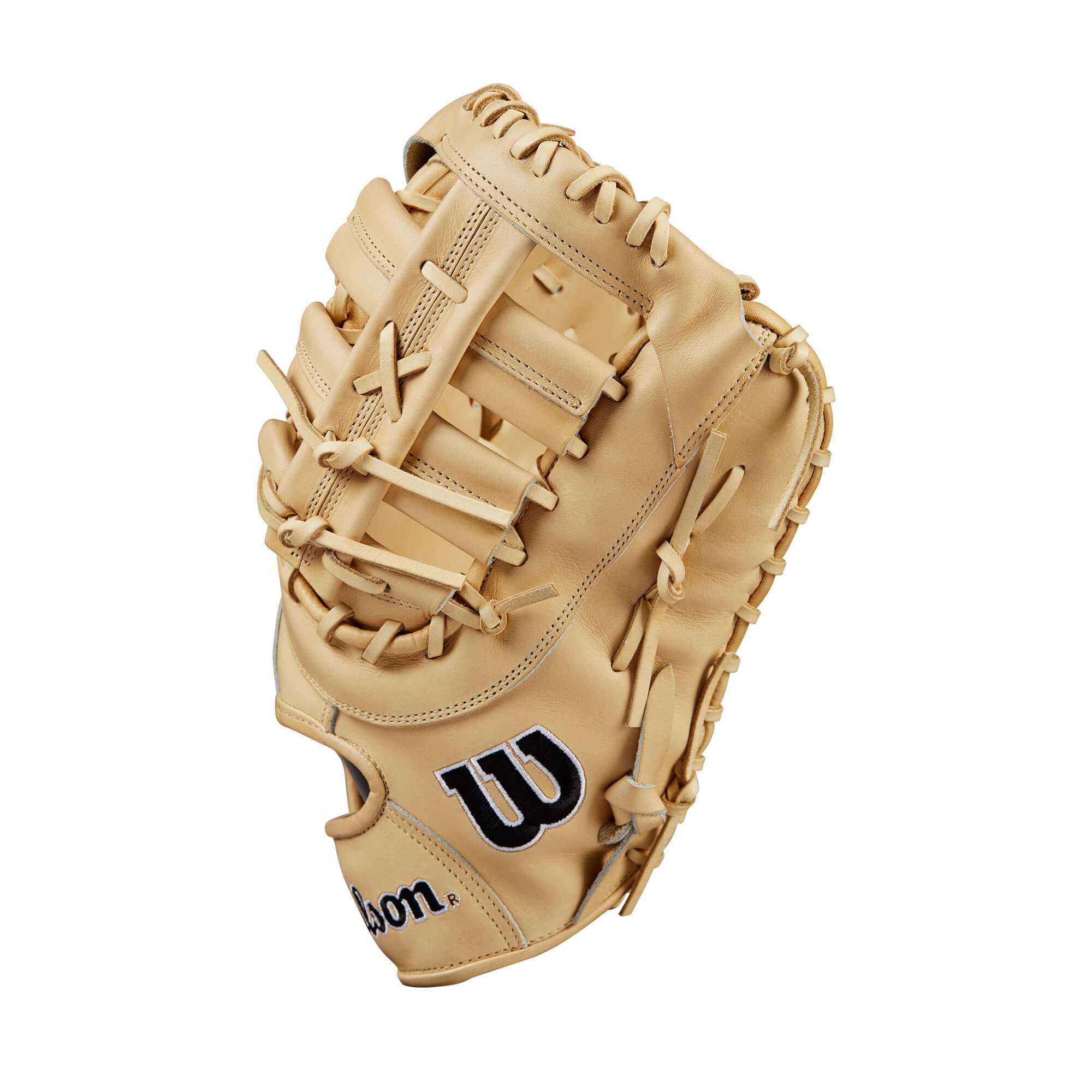 Wilson 2024 Glove Day Series A2000 1679 baseball first base mitt in blonde, 12.5” design for superior play.