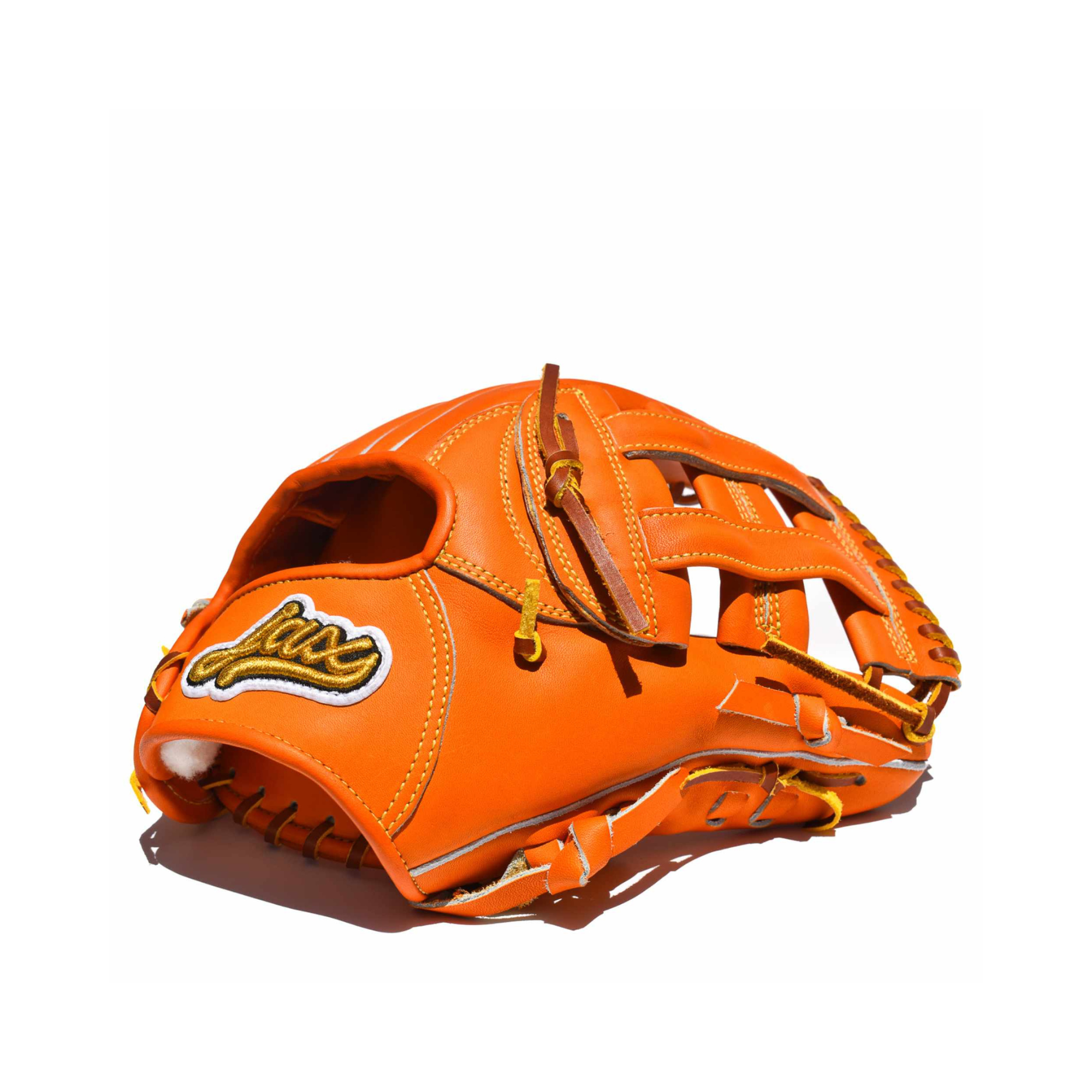 Jax Fielding Glove EN-7 Infield Orange Tan RHT 11.75"