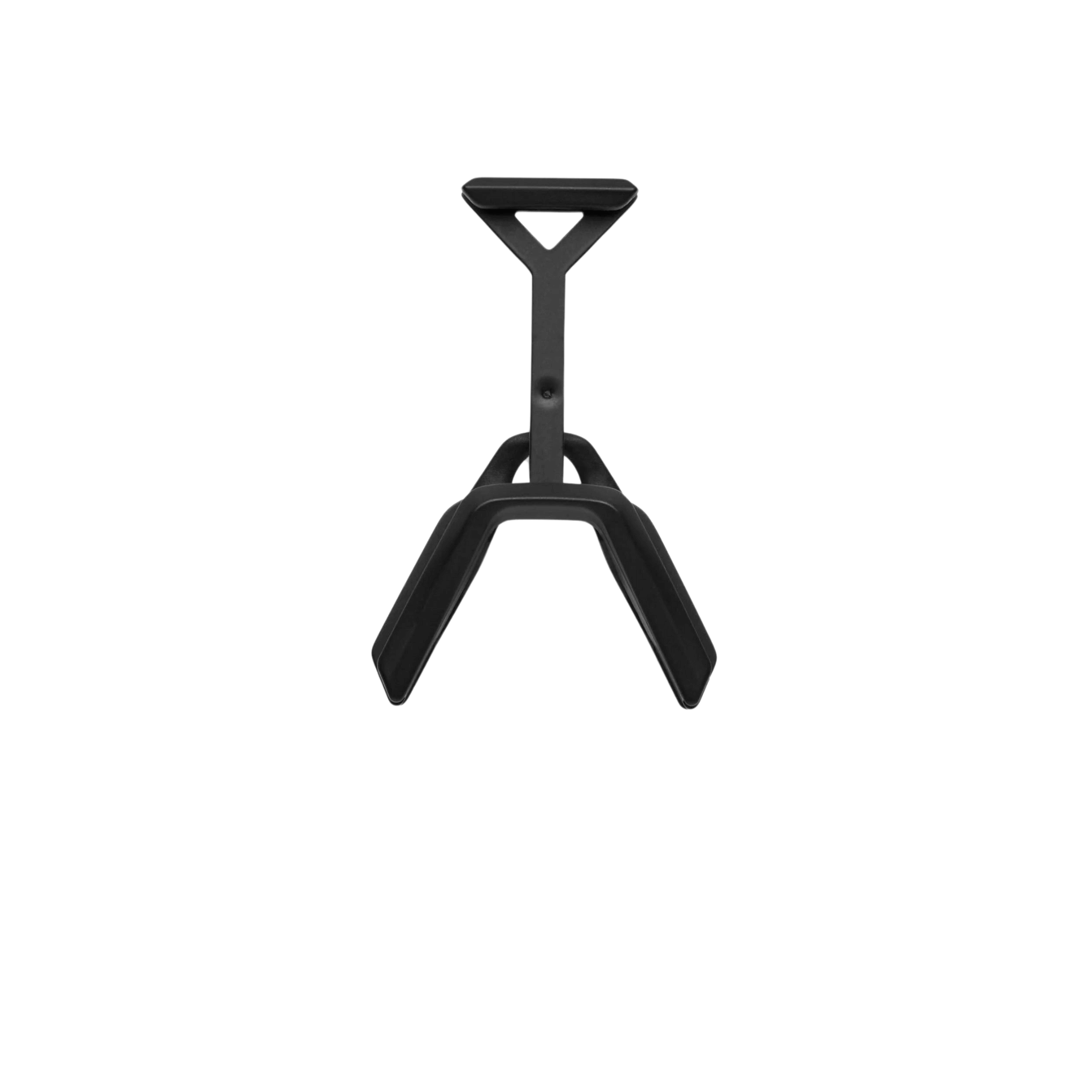 Replacement matte black nose bridge for HYPERCRAFT® XS eyewear, designed for comfort and style in sports performance.