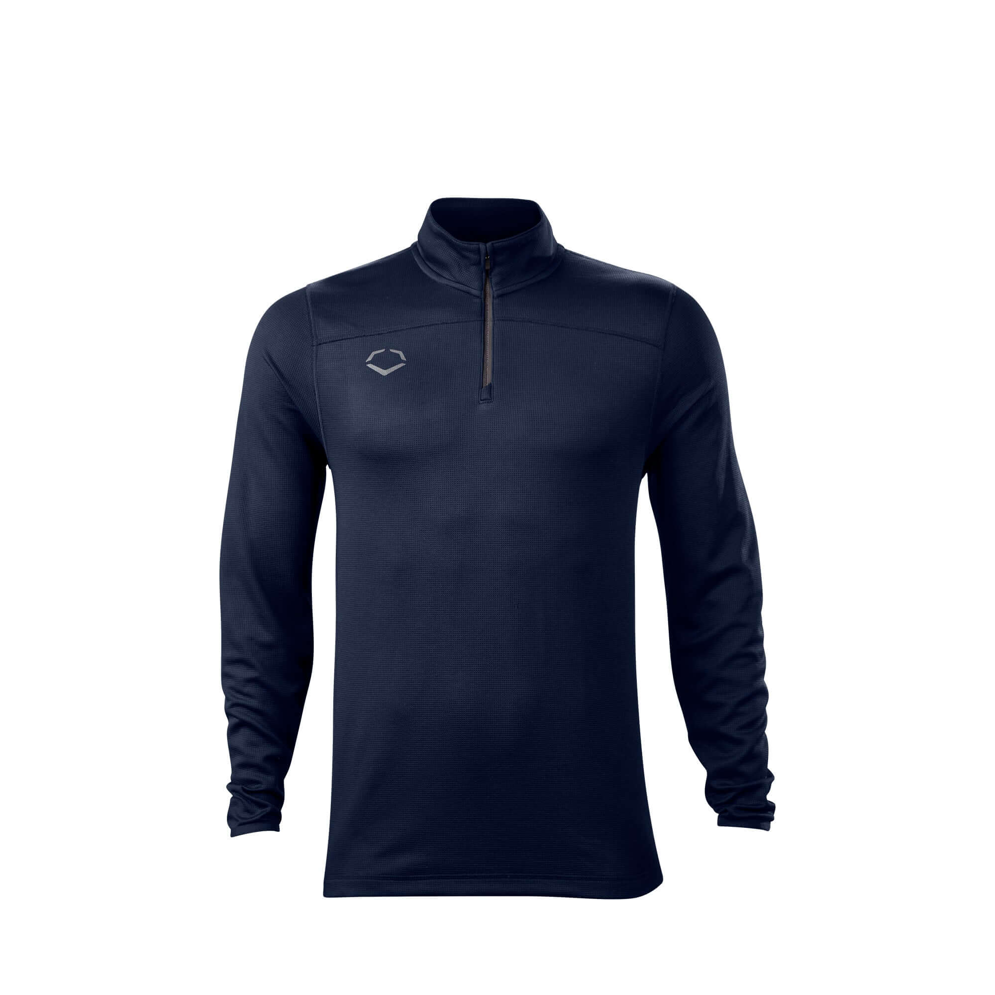 Evoshield Men's Lightweight 1/4 Zip pullover in navy, perfect for layering during sports and casual wear.