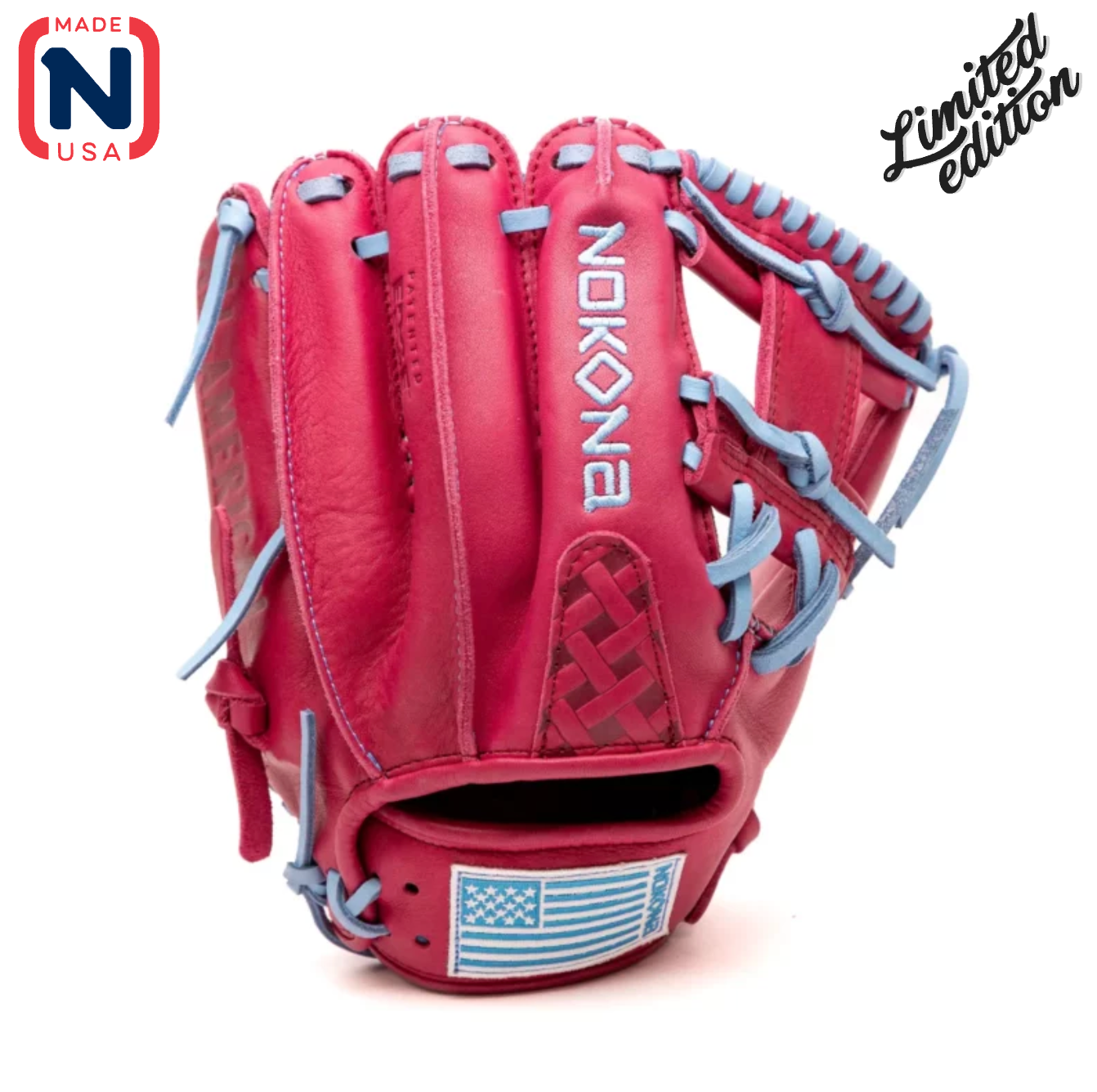 Nokona S1-EP400 Cherry Pie I Web Infield Glove 11.5"