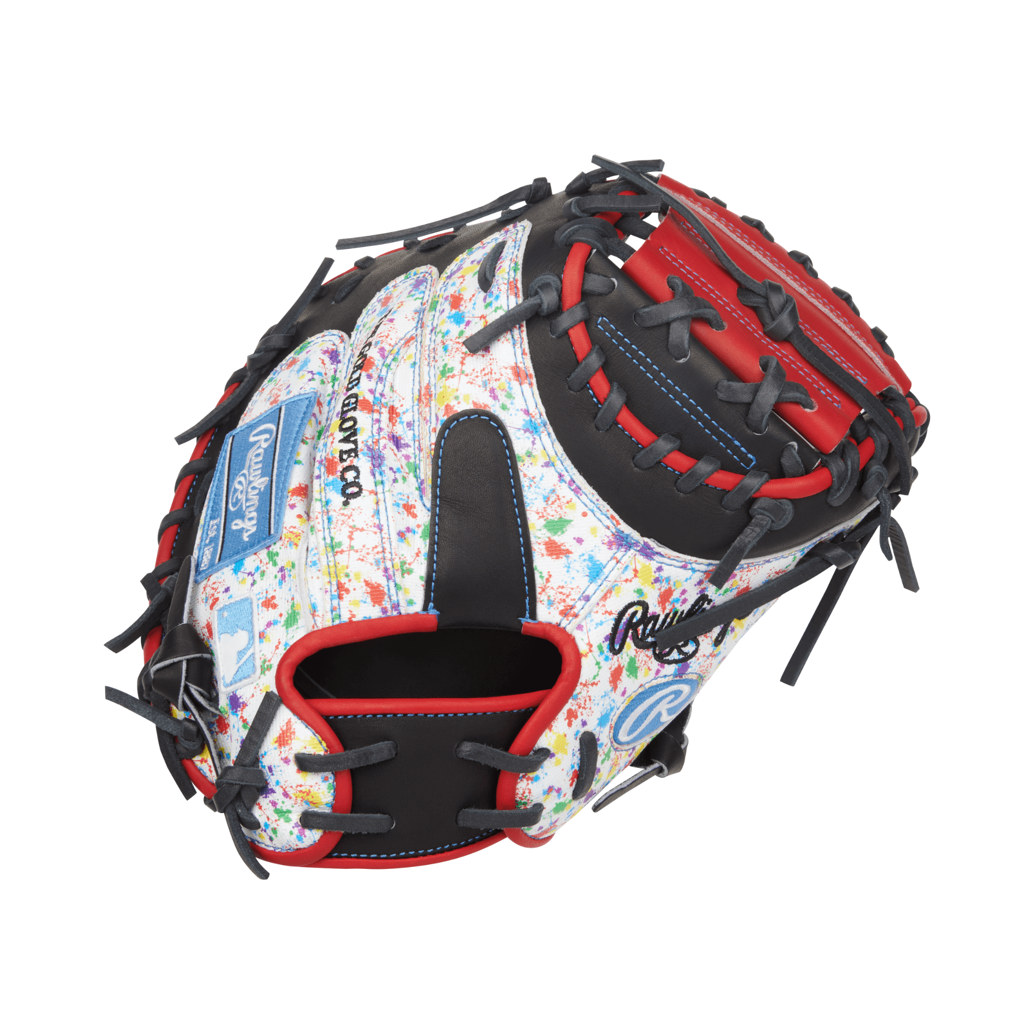 Front view of Easton Pro Collections Series Catchers Mitt showcasing palm section