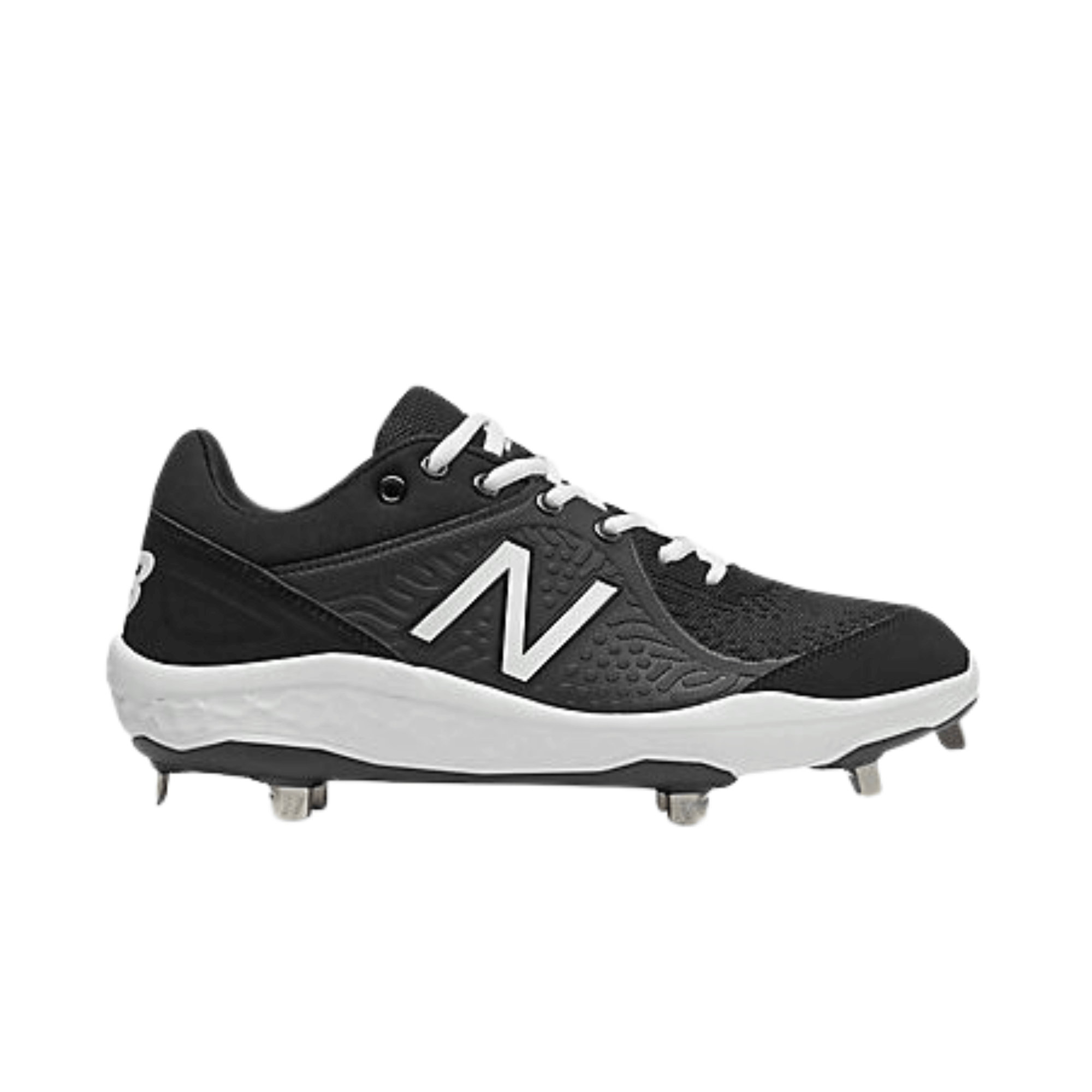 Black and grey new balance cleats outlet