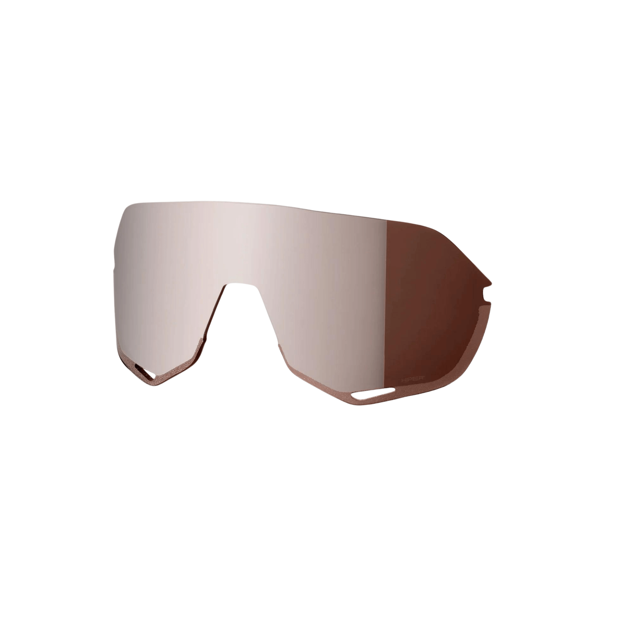 100% S2 Replacement Lens in HiPER Crimson Silver Mirror, designed for 14% light transmission and Cat 3 protection.
