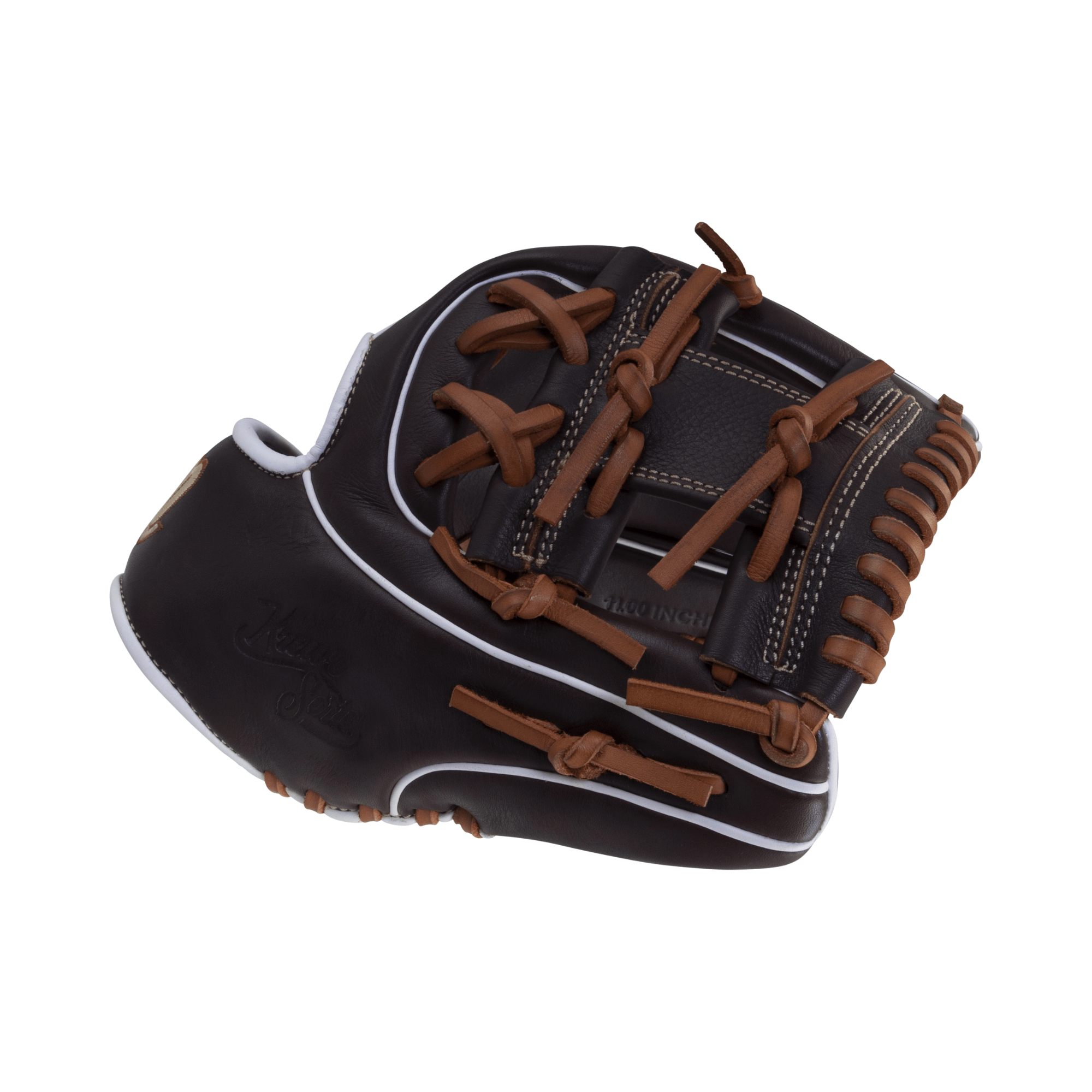 Marucci Krewe M Type 41A2 11.25" I Web glove showcasing smooth leather and ergonomic design for right-hand throw.