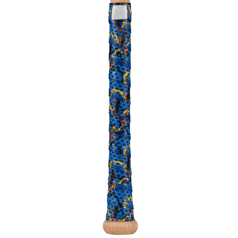 Lizard Skins DSP Ultra Bat Grip in Marvelous Camo, featuring premium adhesive and vibrant design for optimal performance.