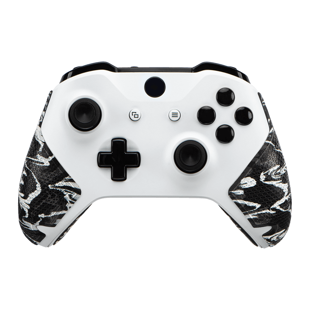 Lizard Skins DSP Controller Grip for Xbox One in Black Camo, providing enhanced comfort and slip-resistant control.