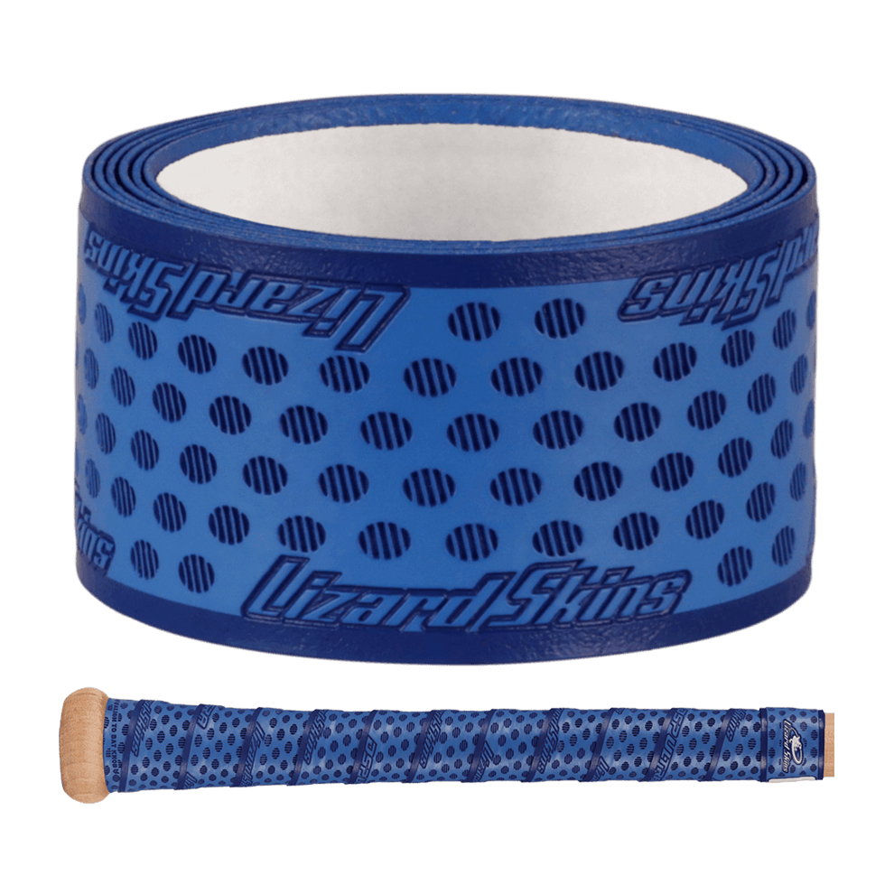 Lizard Skins DSP Ultra Bat Grip in Royal Blue, featuring premium adhesive and textured design for better grip and durability.