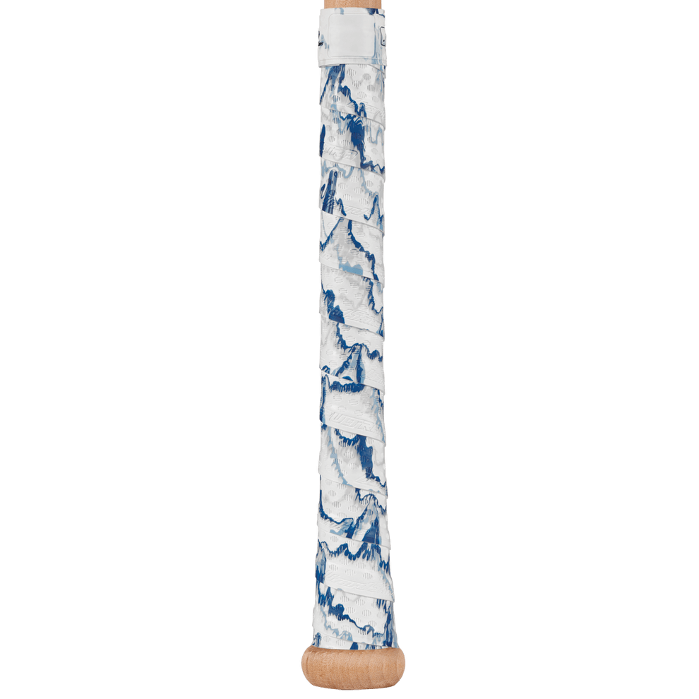 Lizard Skins DSP Ultra Bat Grip in Antarctic Camo featuring premium adhesive and durable, textured design.