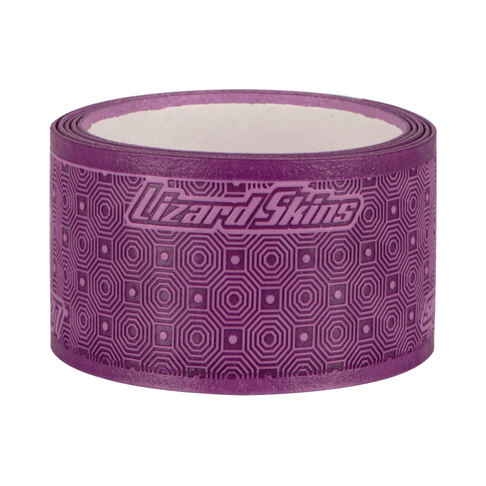 Lizard Skins DSP Lacrosse Grip Tape V2 in Lavender, 99 cm, featuring a unique hexagonal texture for optimal grip and mobility.