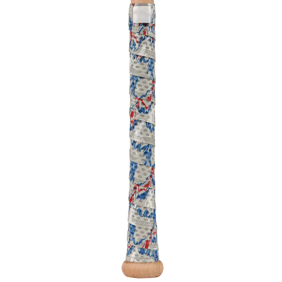 Lizard Skins DSP Ultra Bat Grip in United Camo design, featuring premium adhesive and textured for better grip.
